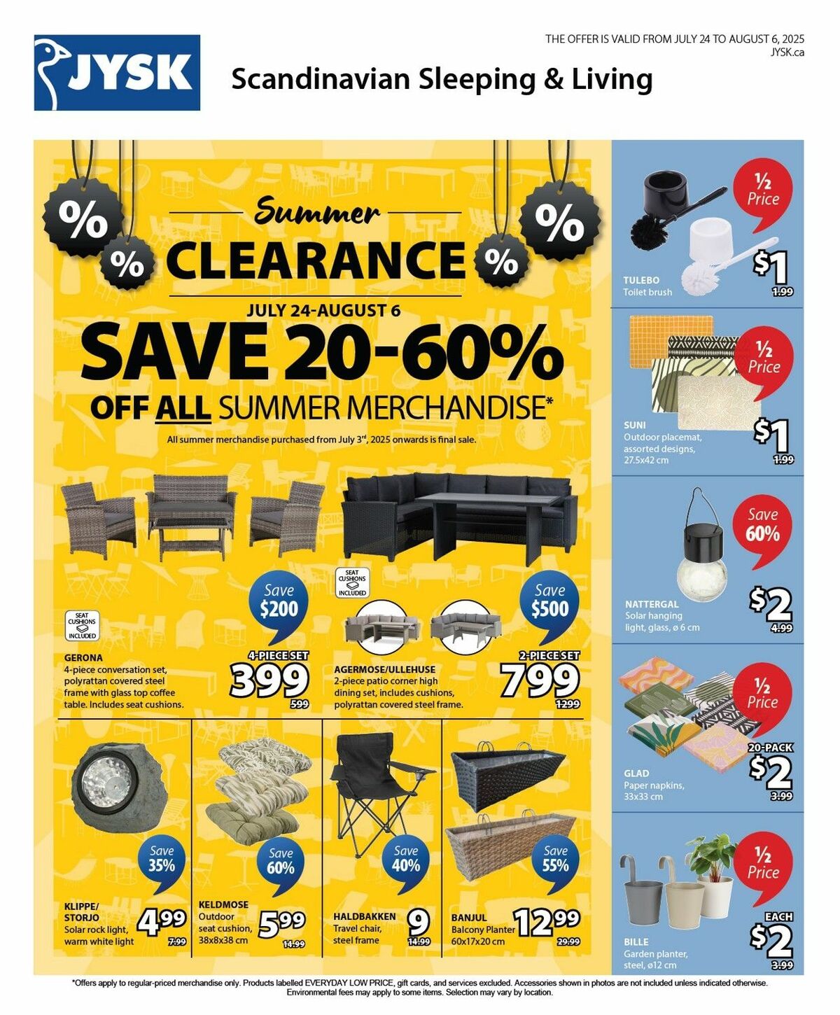 JYSK Flyer from July 24