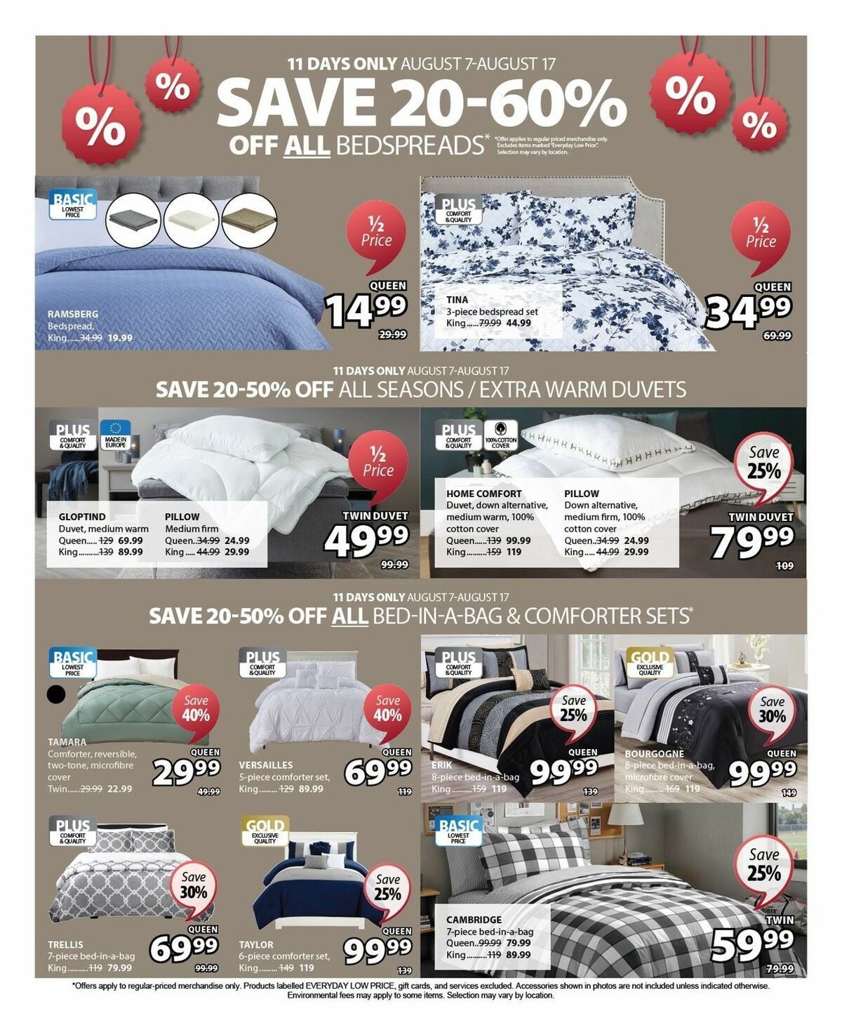 JYSK Flyer from August 7