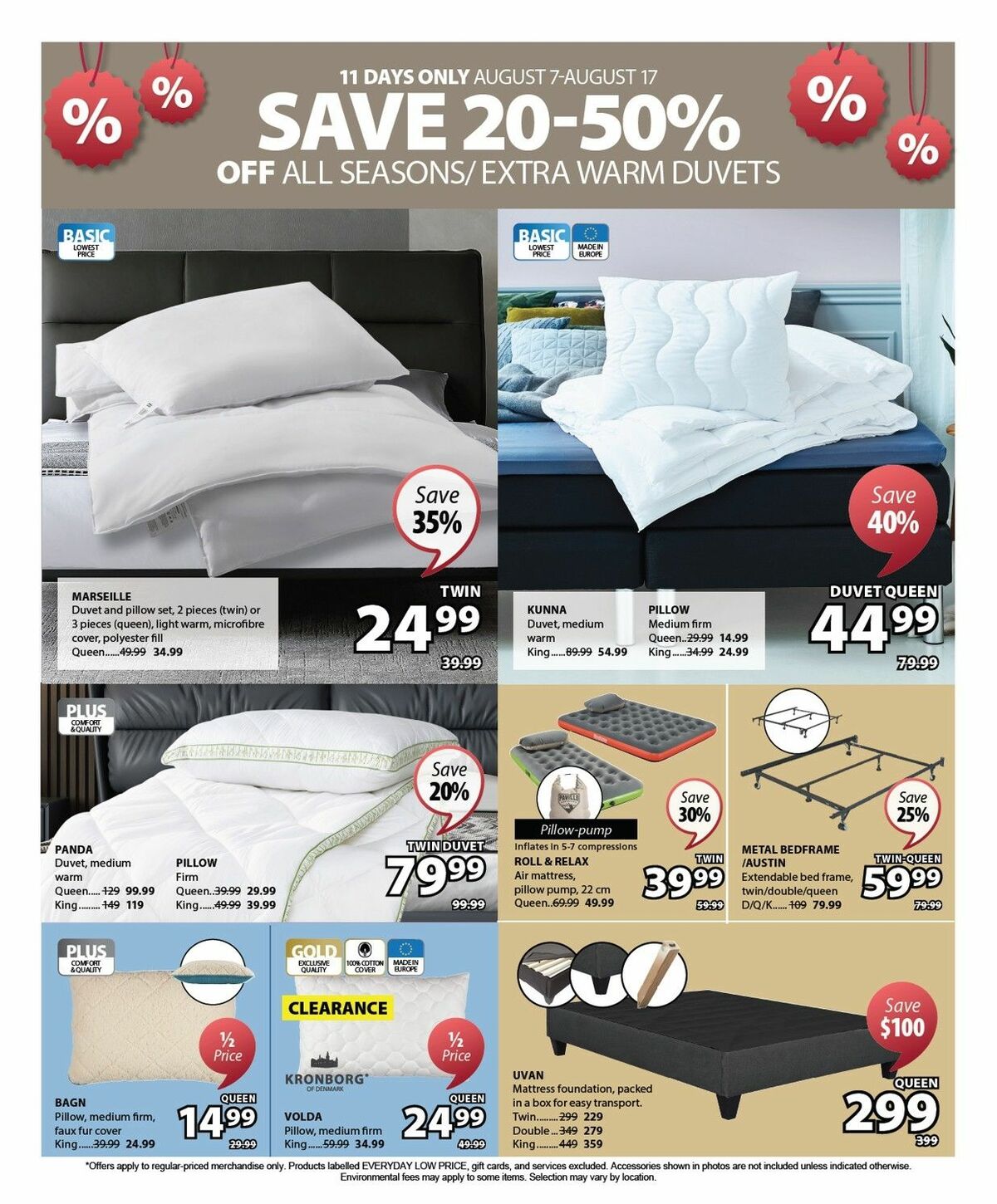 JYSK Flyer from August 7