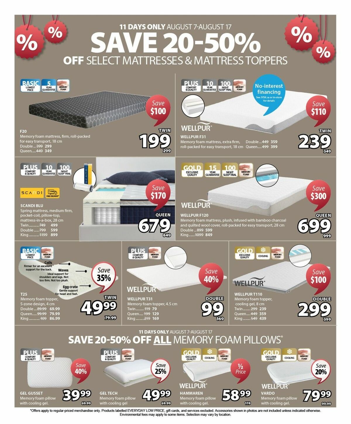 JYSK Flyer from August 7