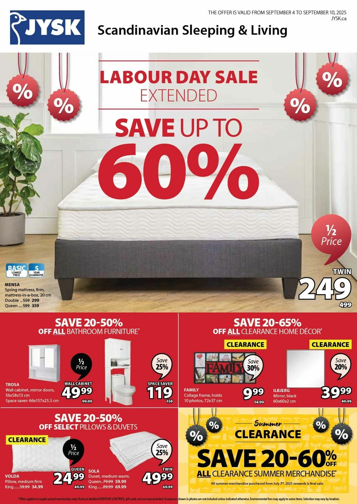 JYSK Flyer from September 4