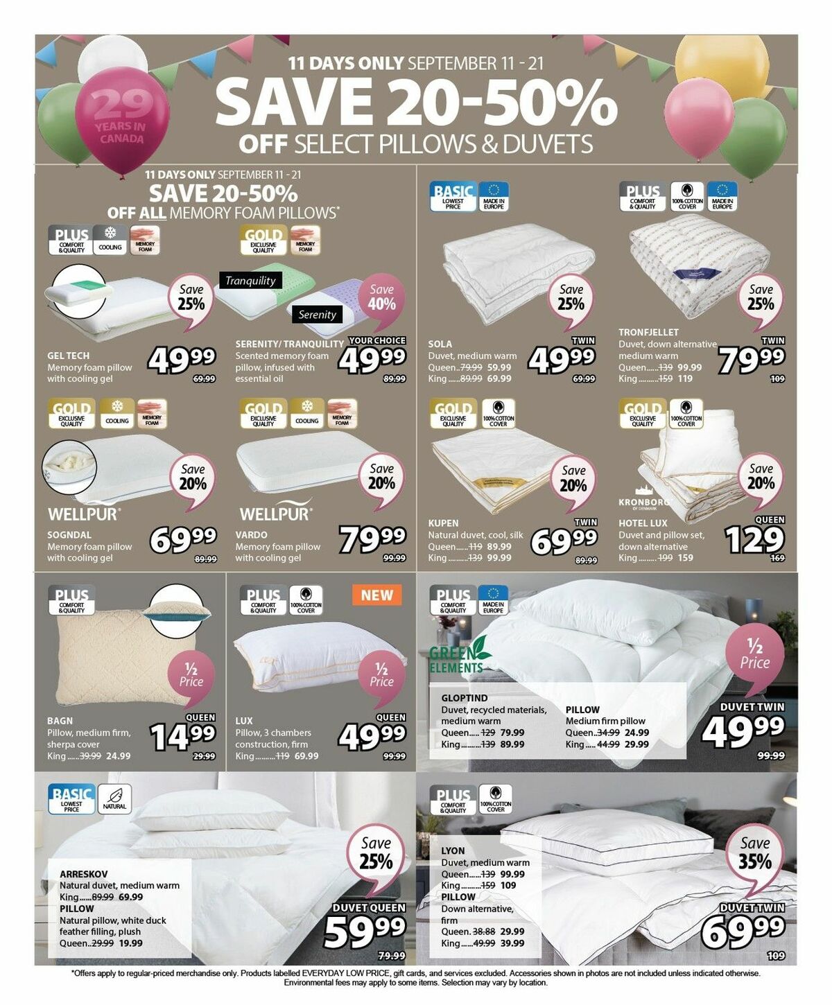 JYSK Flyer from September 11