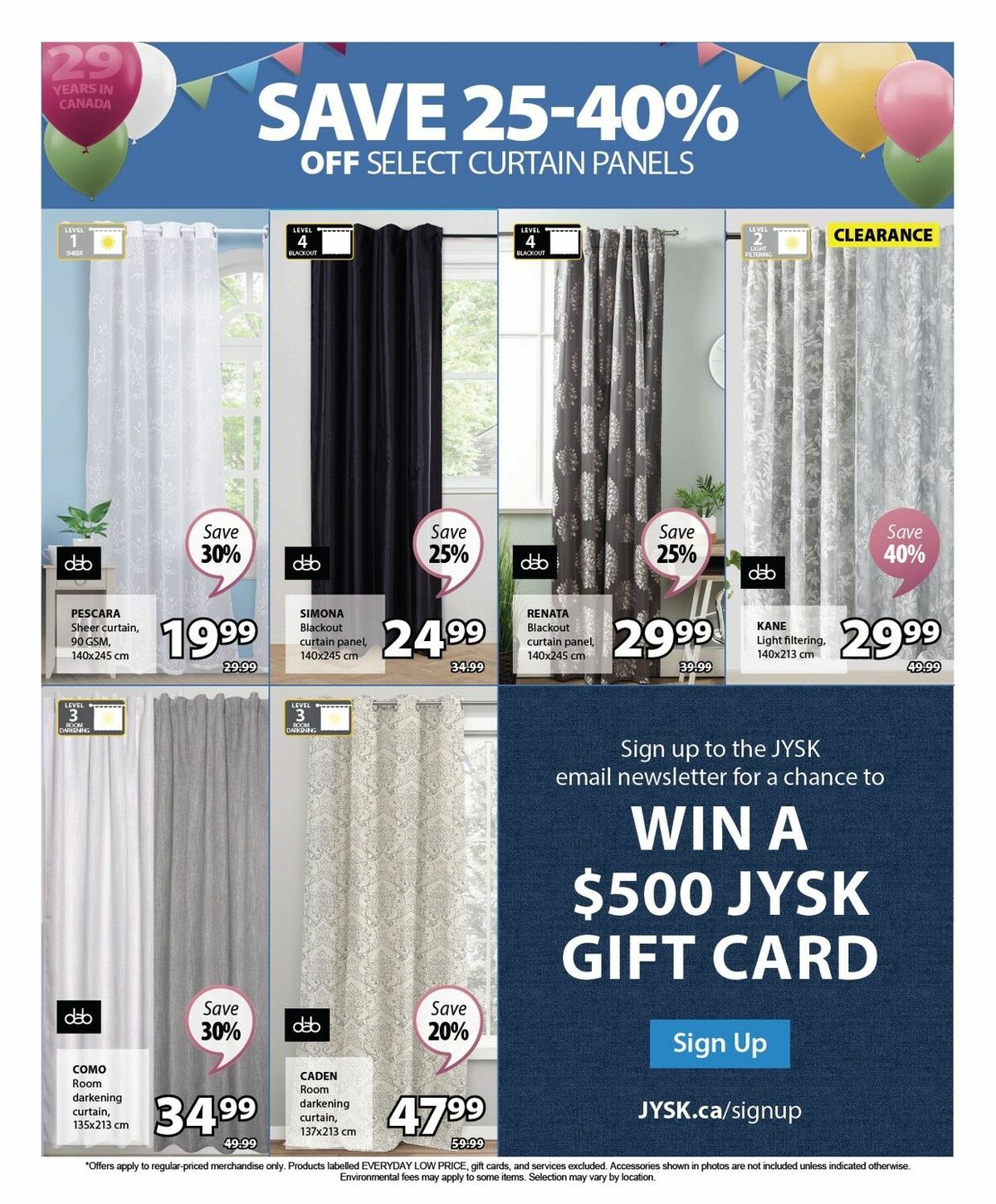 JYSK Flyer from September 25