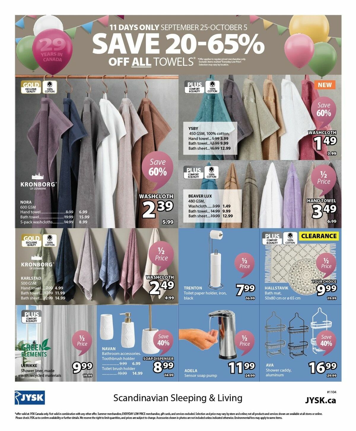 JYSK Flyer from September 25