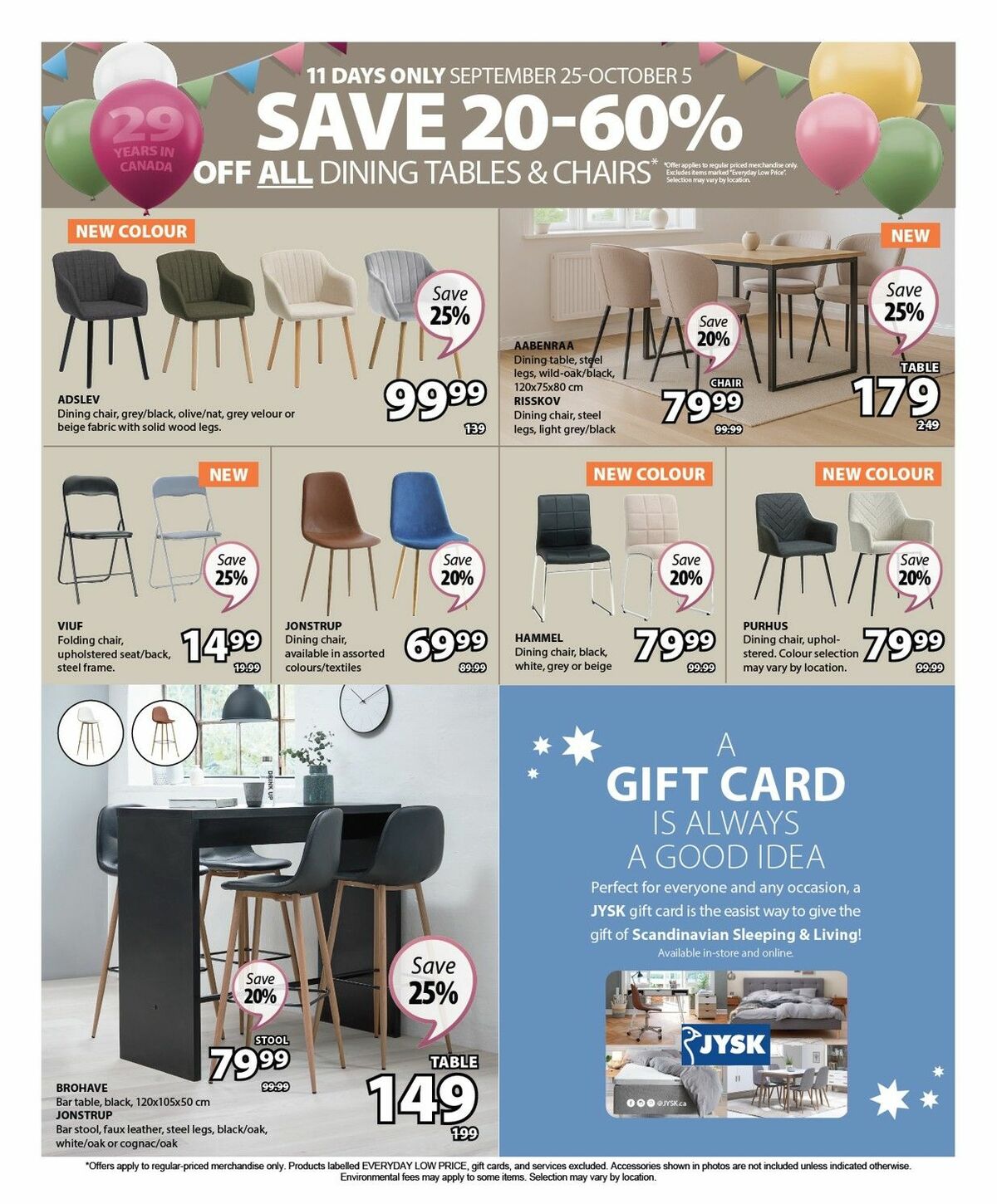 JYSK Flyer from September 25