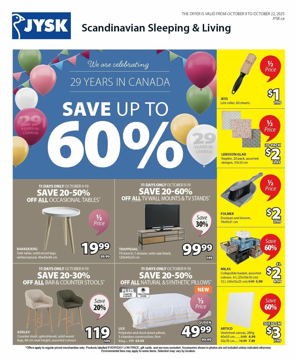 JYSK Flyer from October 9