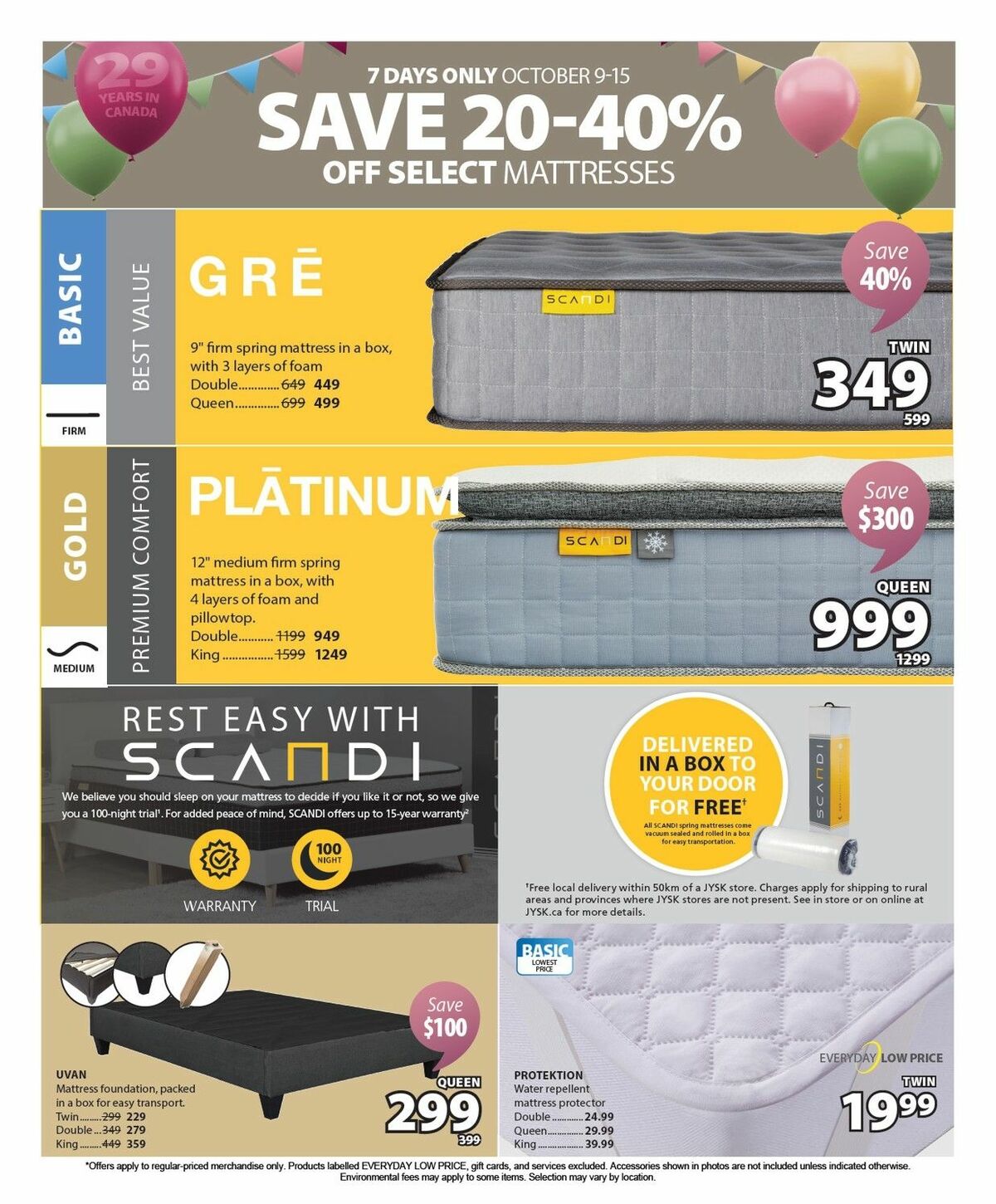 JYSK Flyer from October 9