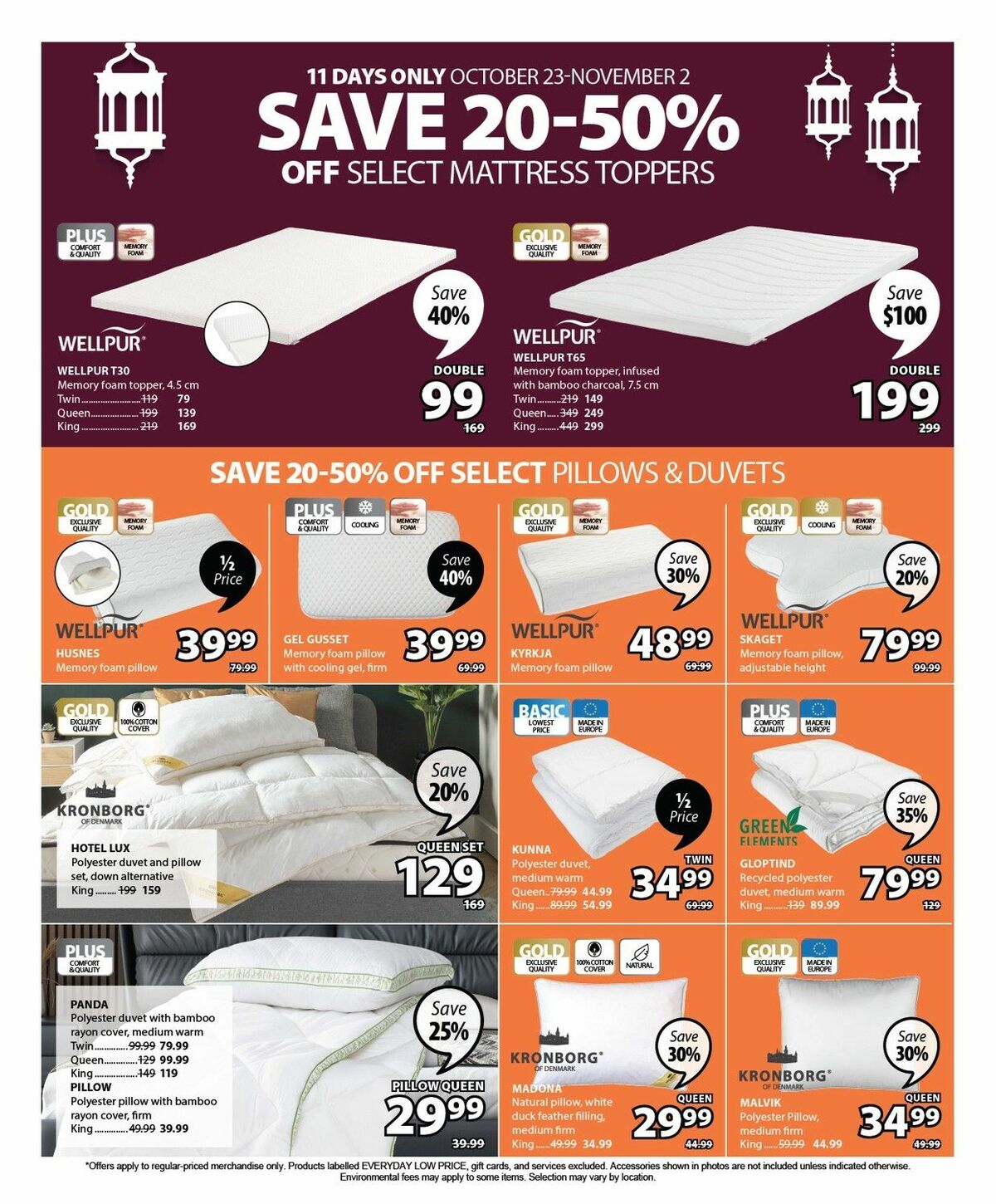 JYSK Flyer from October 23