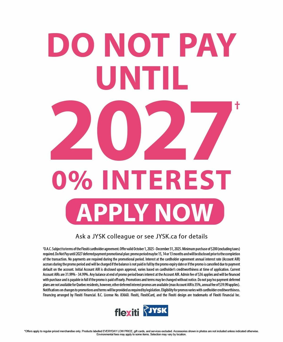 JYSK Flyer from November 6