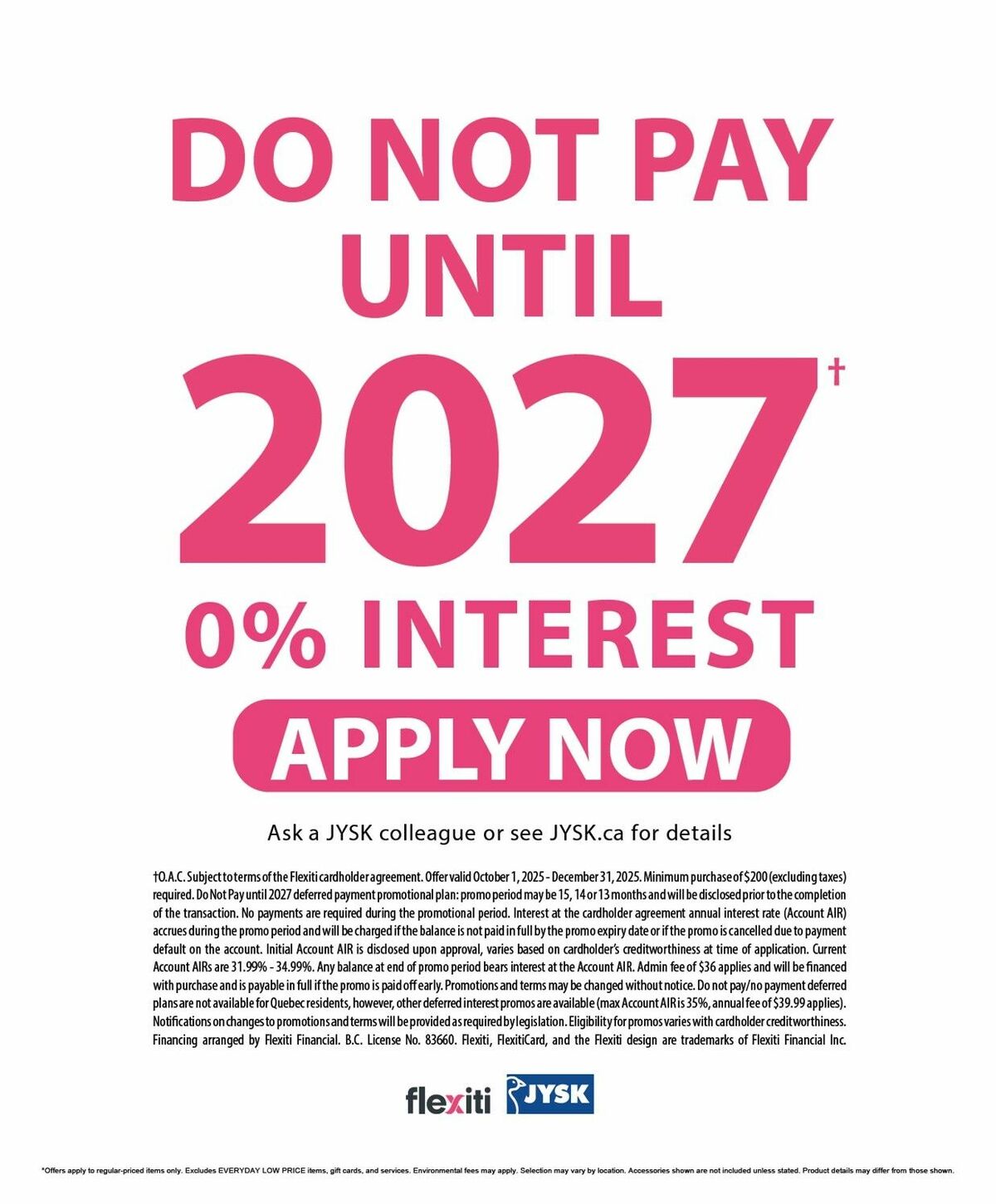 JYSK Flyer from November 20