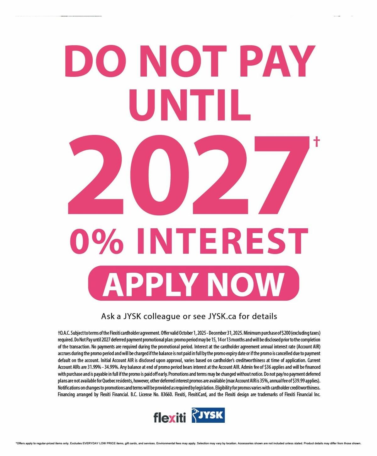 JYSK Flyer from December 18