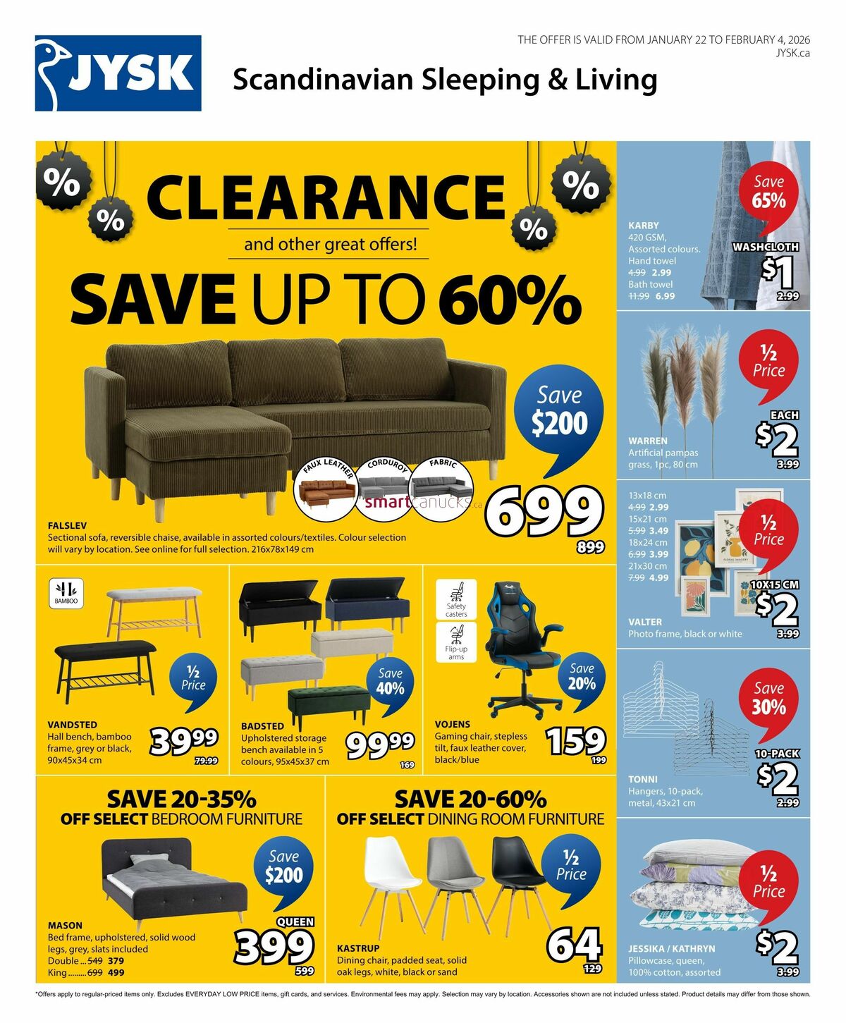 JYSK Flyer from January 22