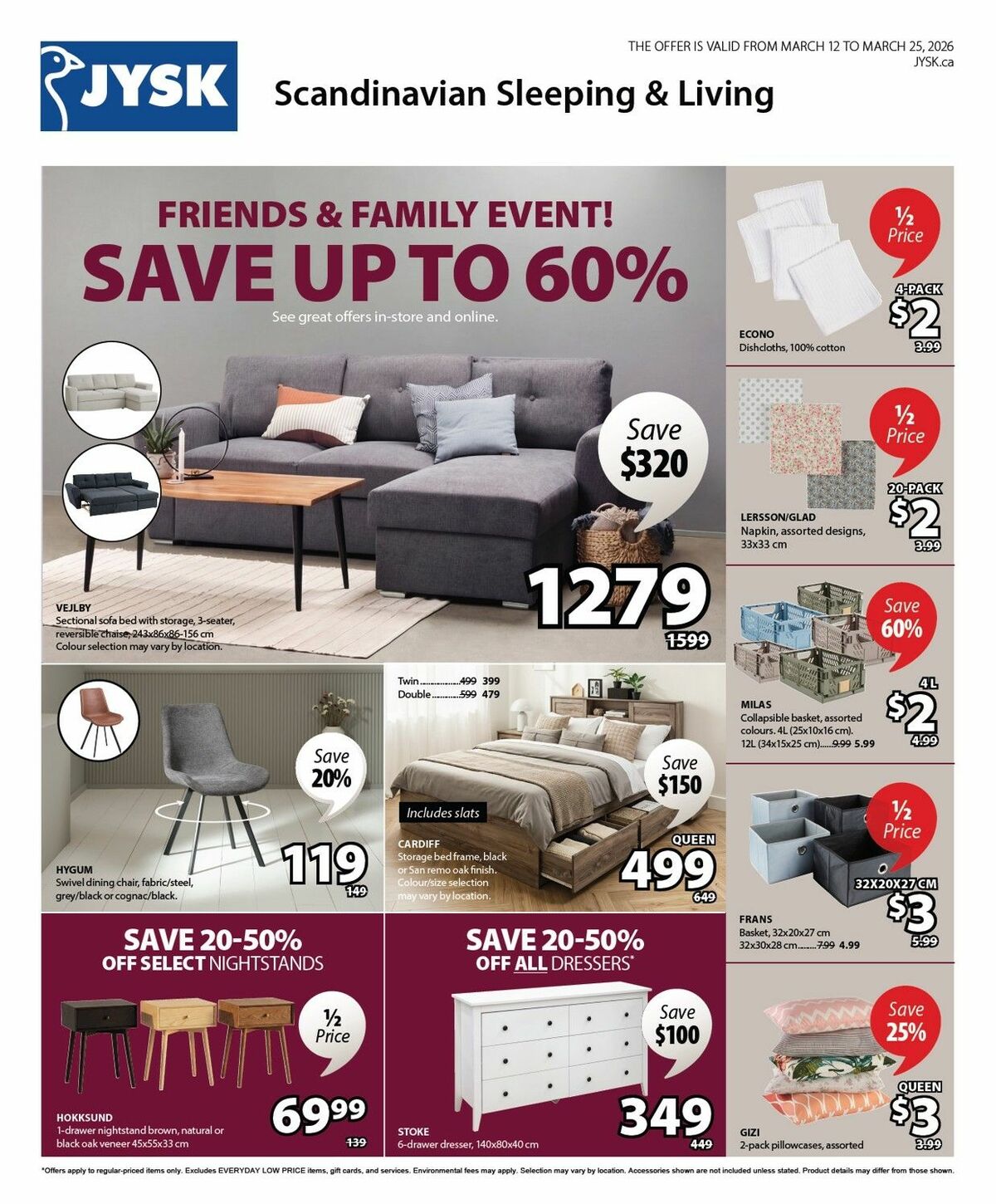 JYSK Flyer from March 12