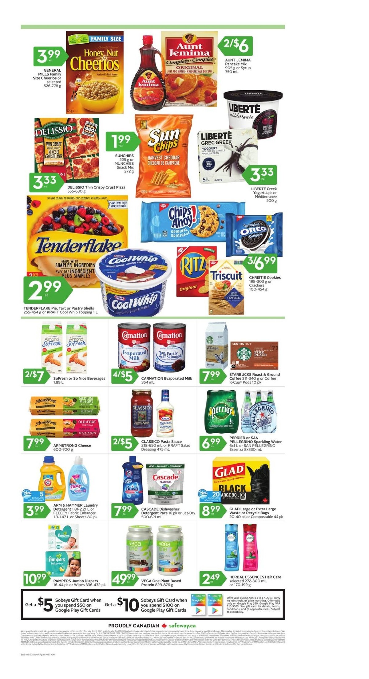 Safeway Flyer from April 11