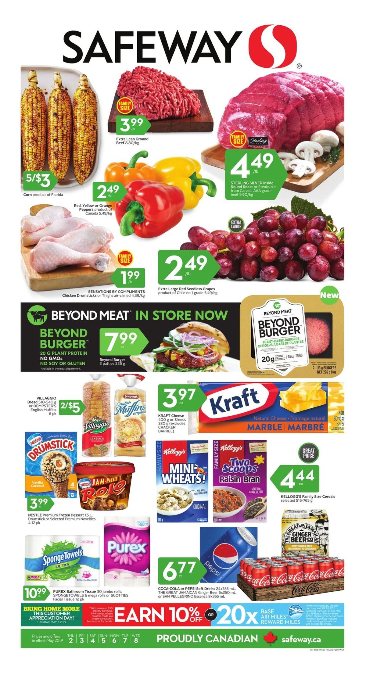 Safeway Flyer from May 2