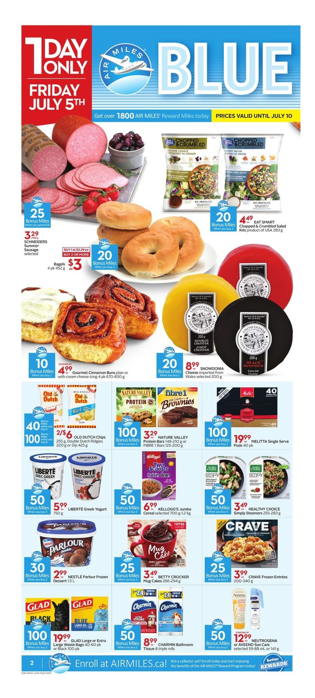 Safeway Flyer from July 4