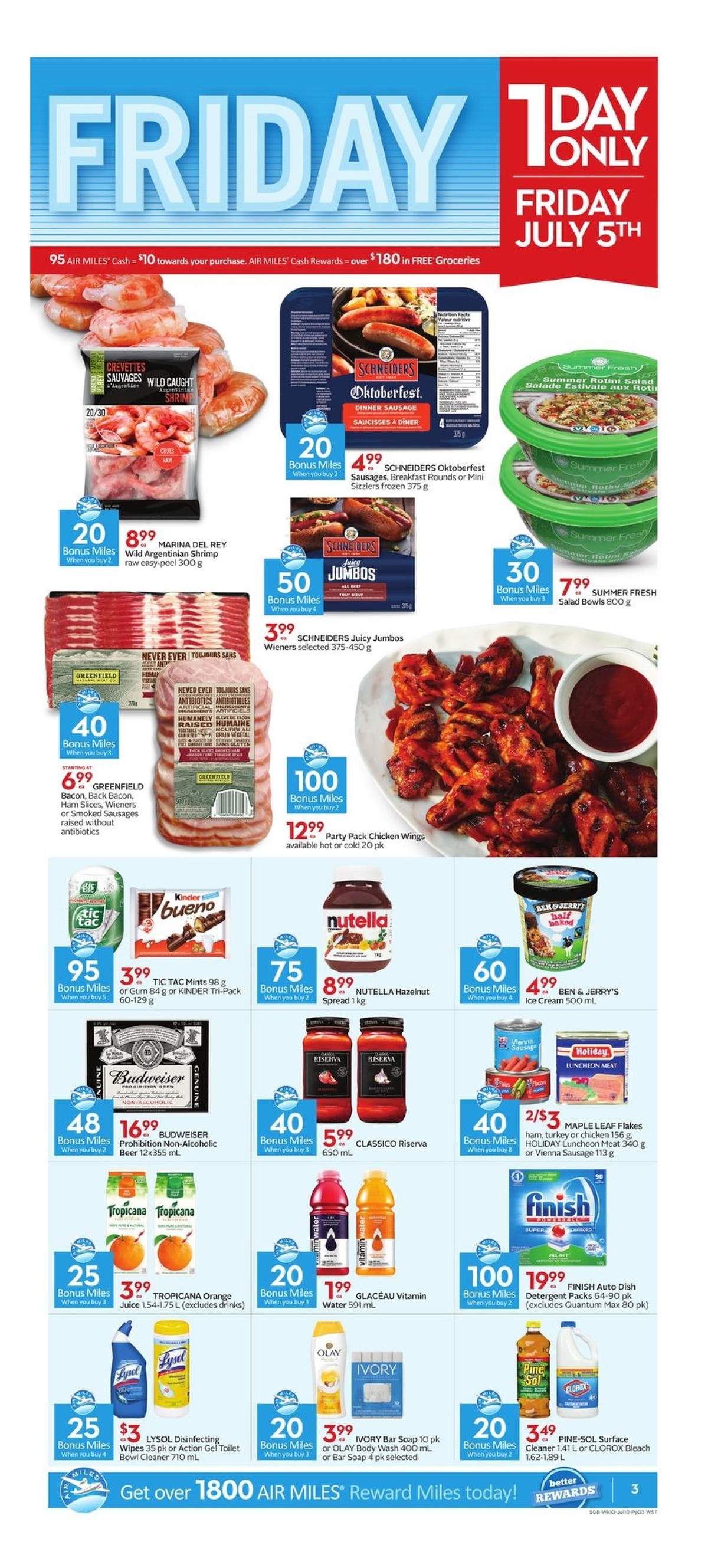 Safeway Flyer from July 4