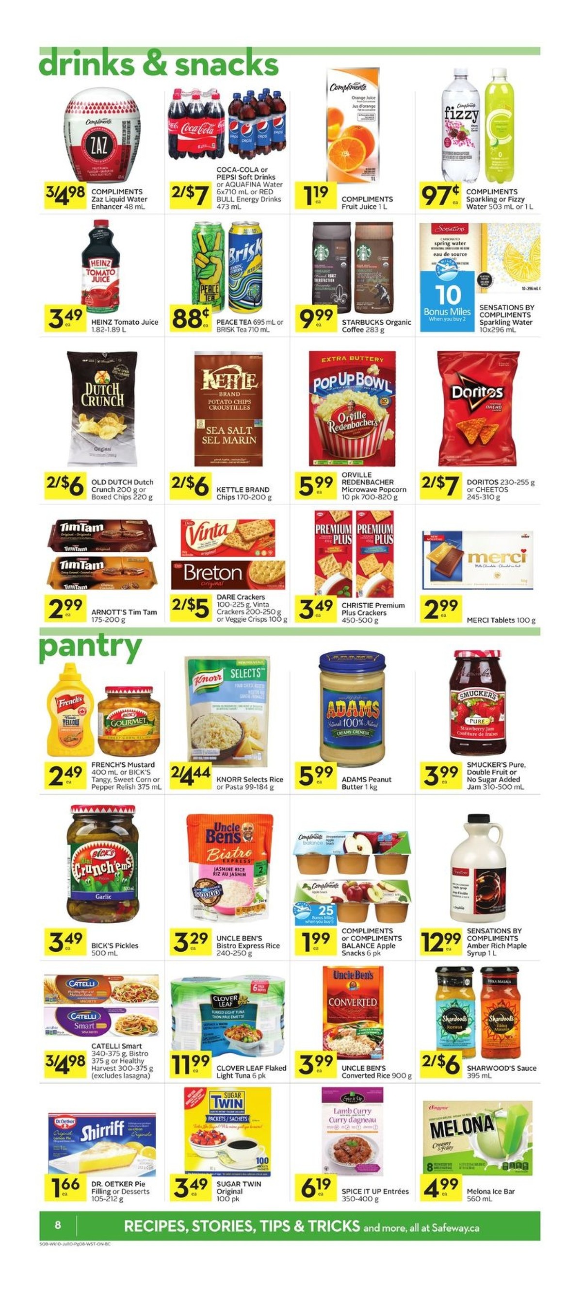 Safeway Flyer from July 4