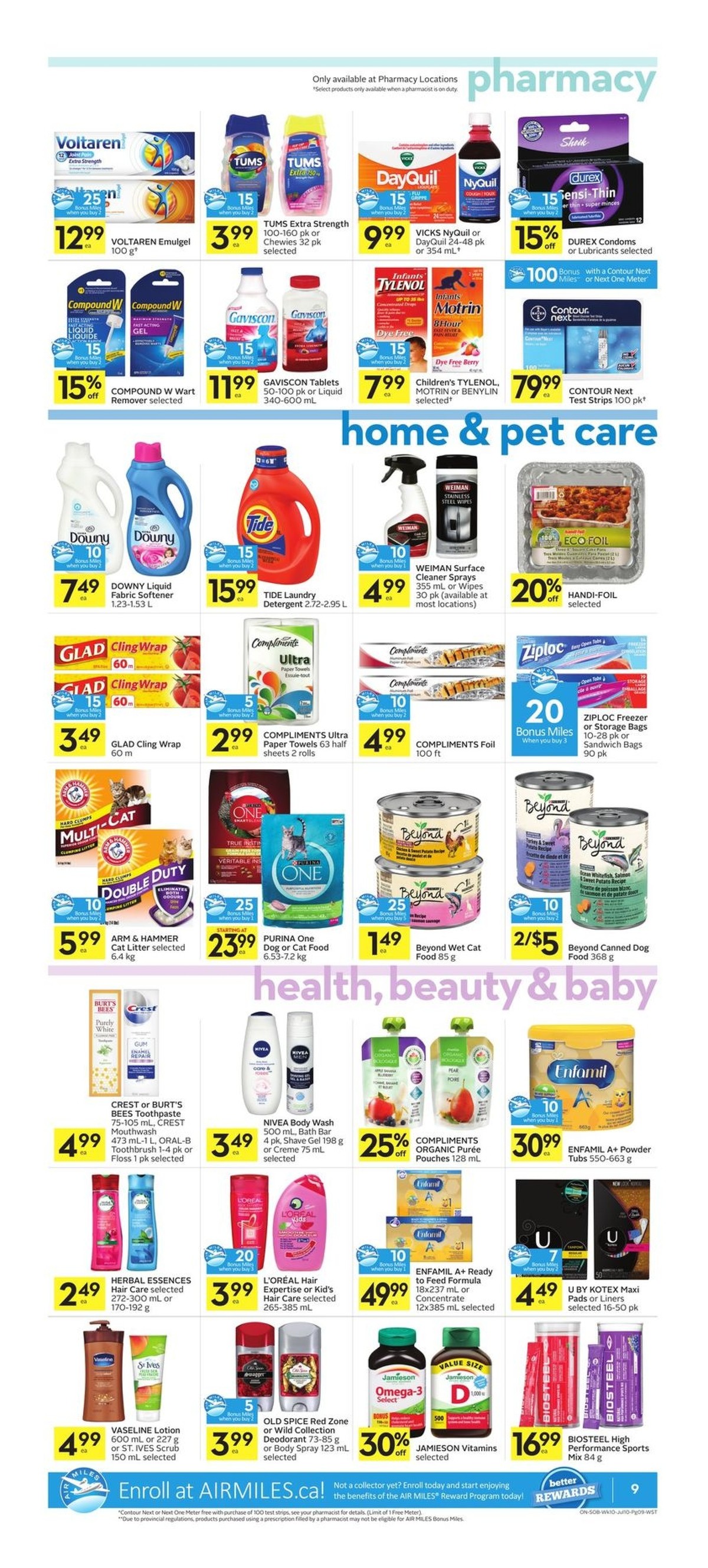 Safeway Flyer from July 4