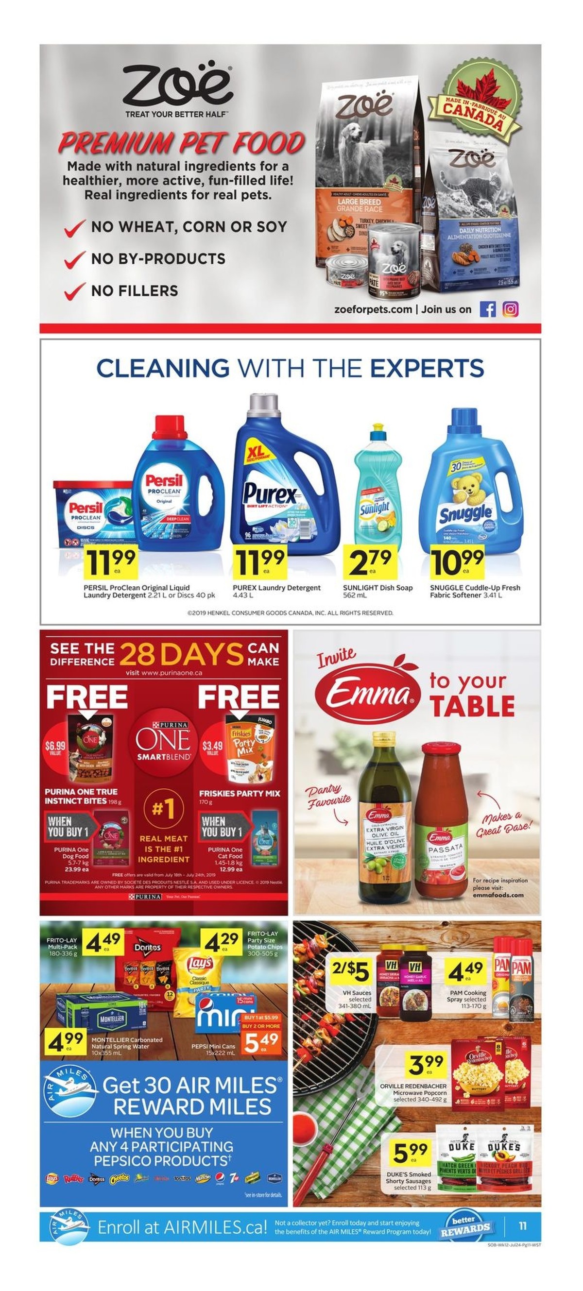 Safeway Flyer from July 18