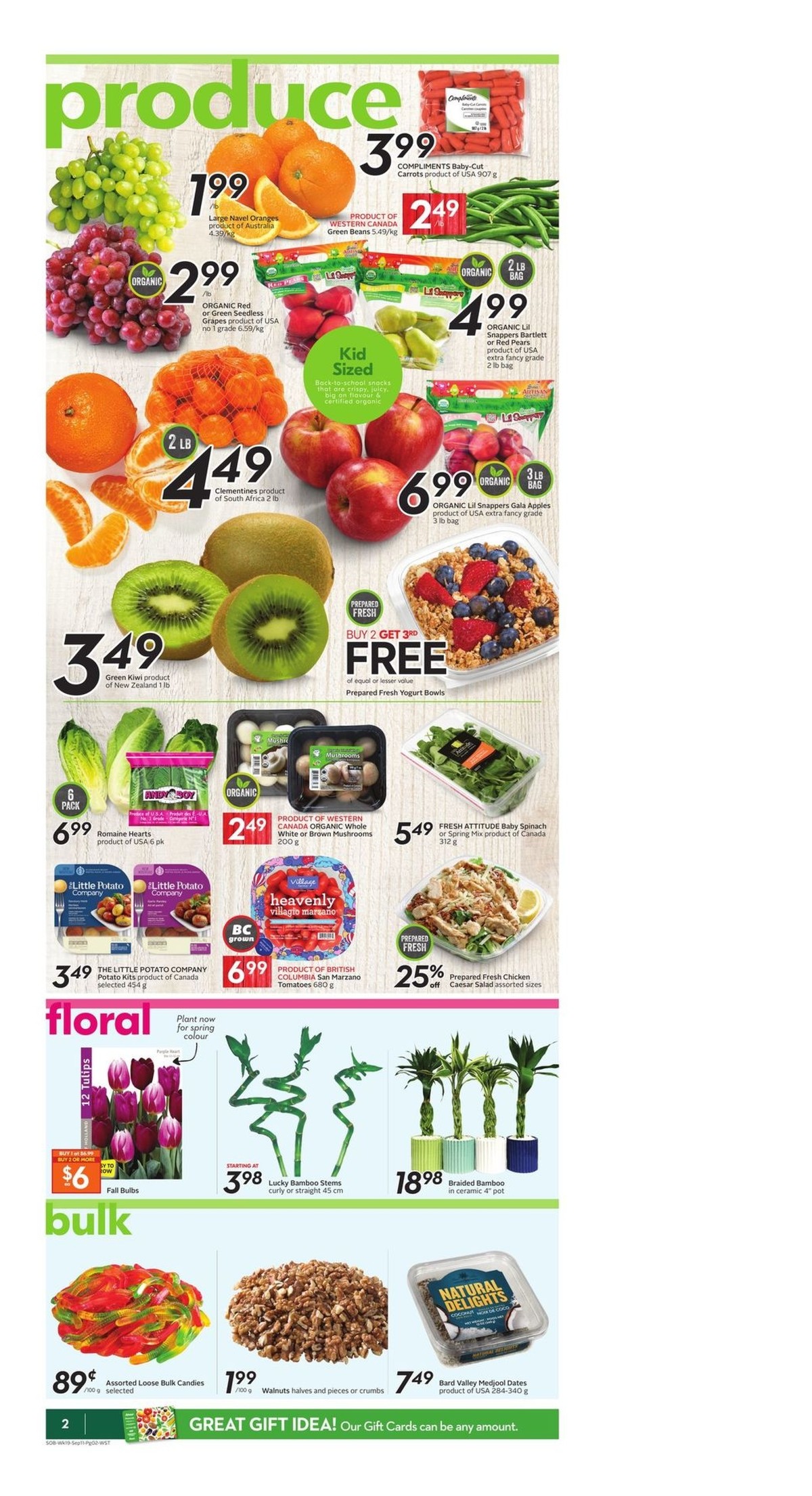 Safeway Flyer from September 5