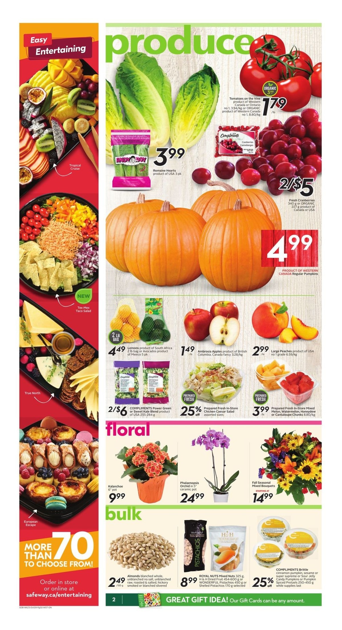 Safeway Flyer from October 3