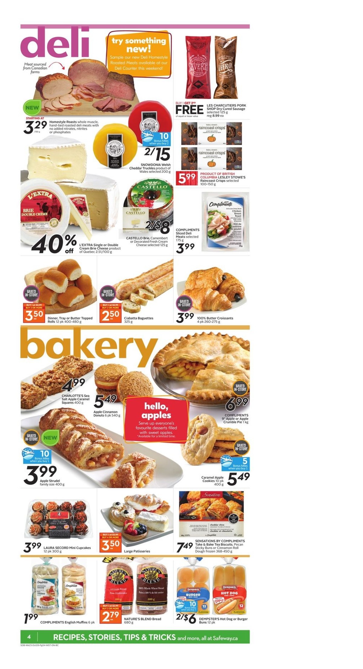 Safeway Flyer from October 3