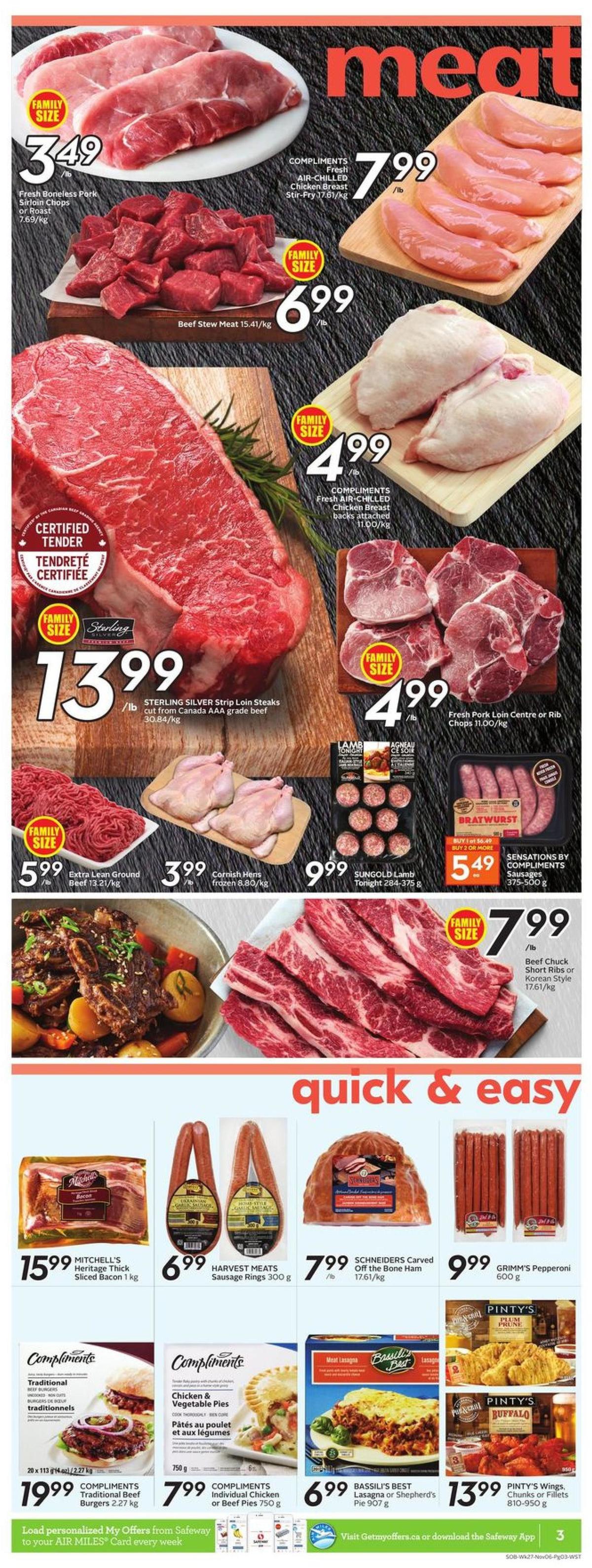 Safeway Flyer from October 31
