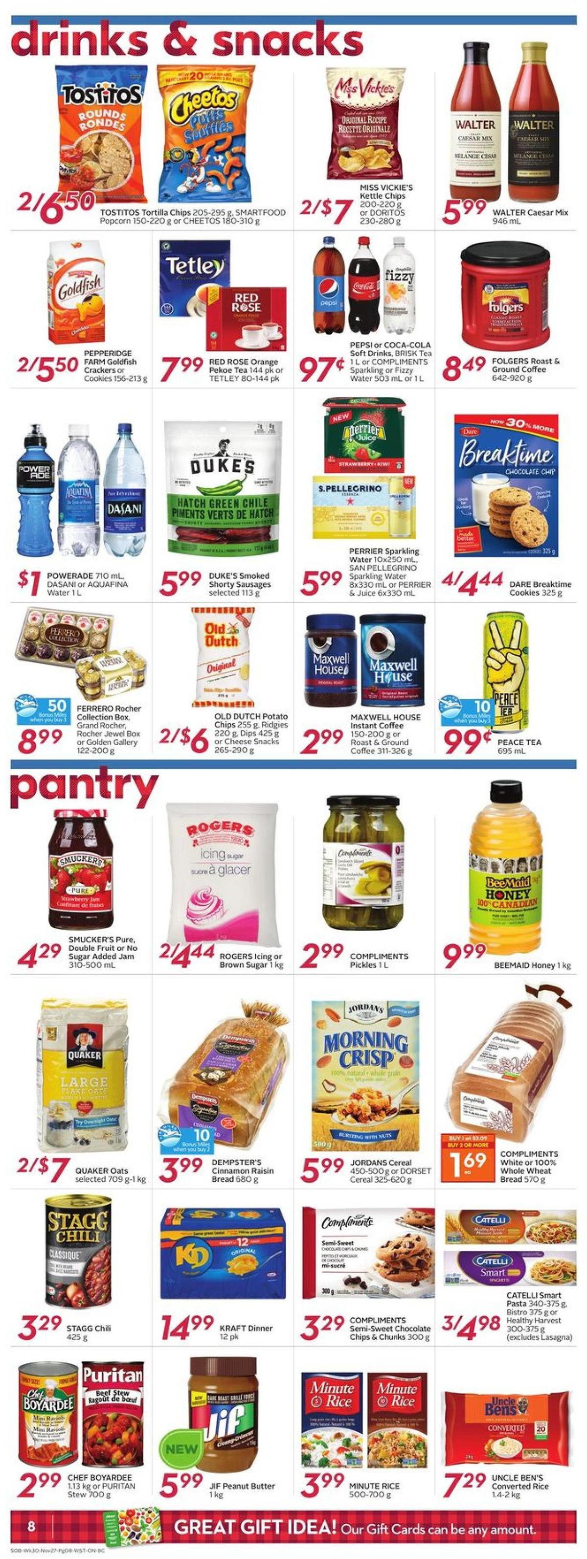 Safeway Flyer from November 21