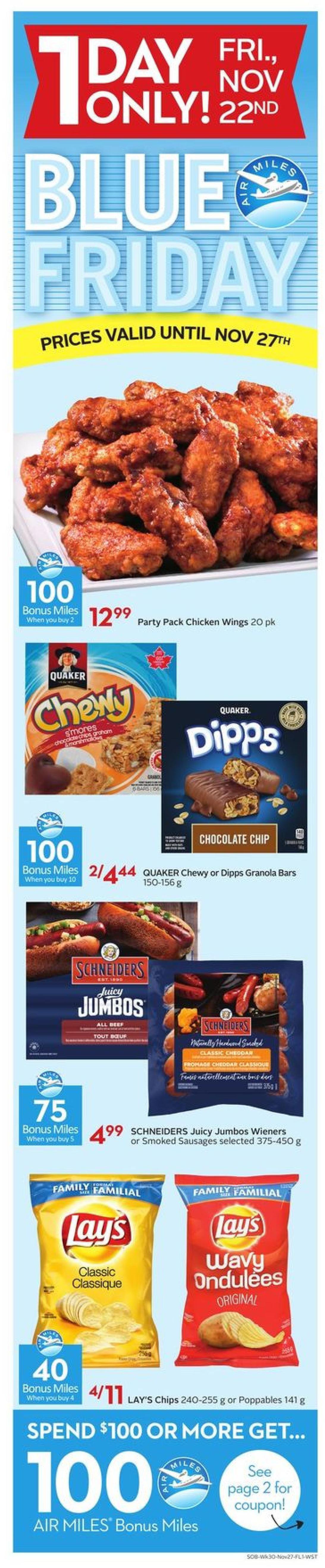 Safeway Flyer from November 21
