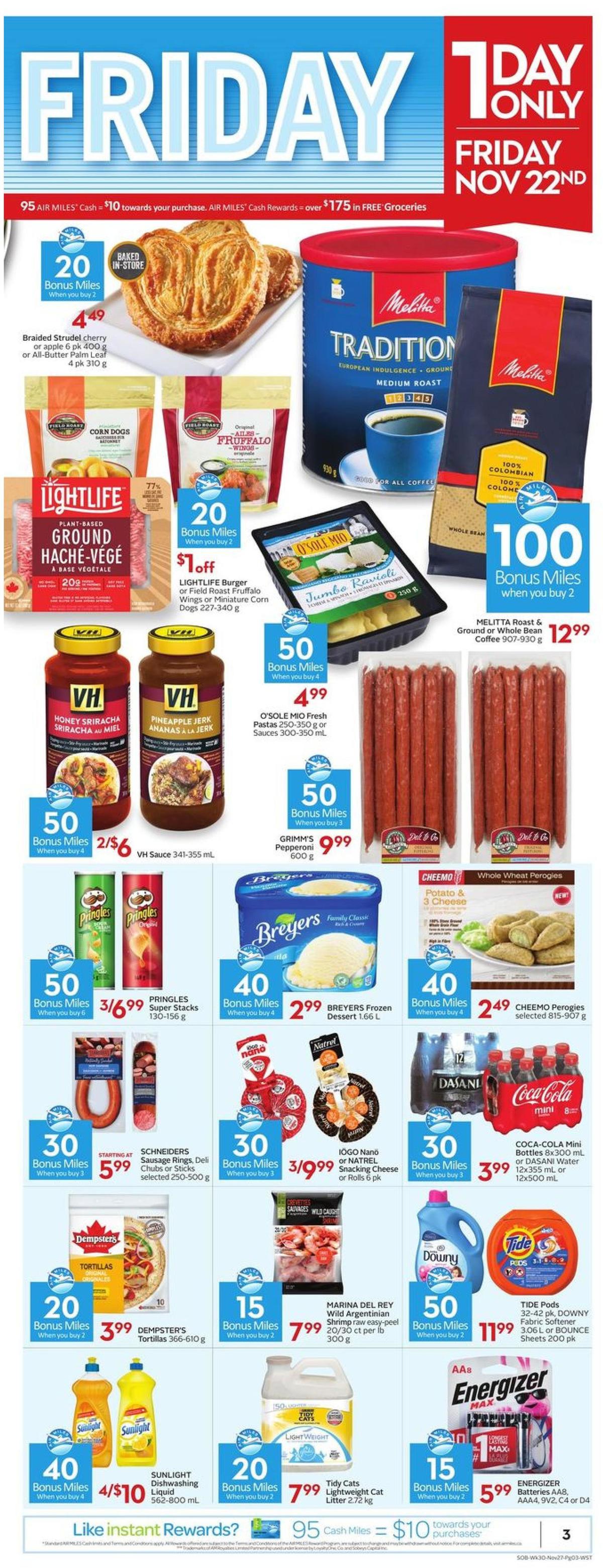 Safeway Flyer from November 21