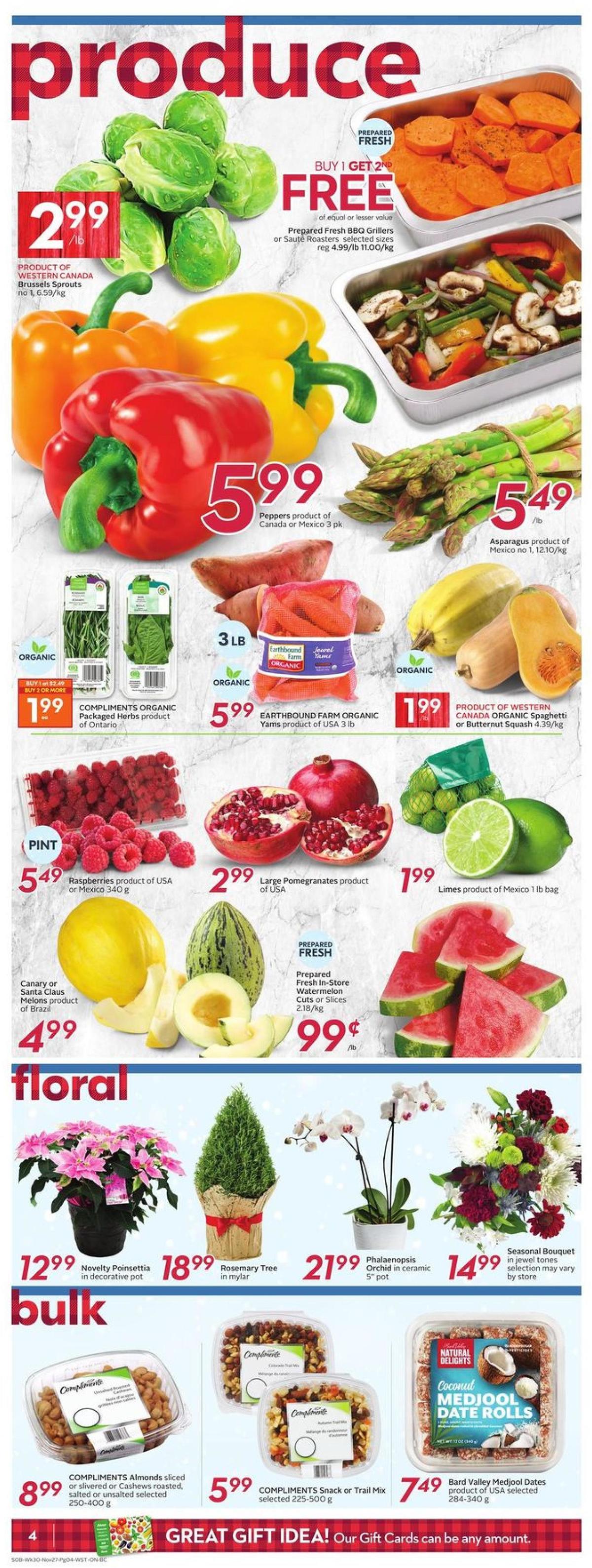Safeway Flyer from November 21