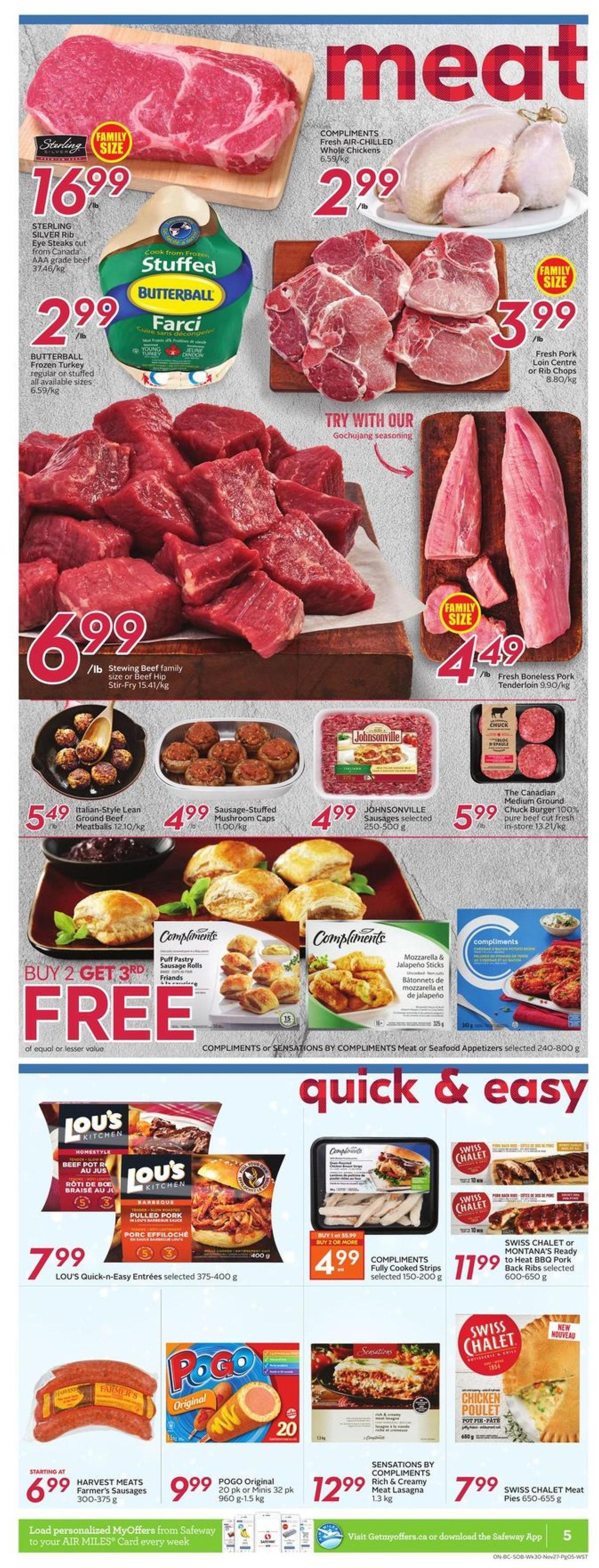 Safeway Flyer from November 21
