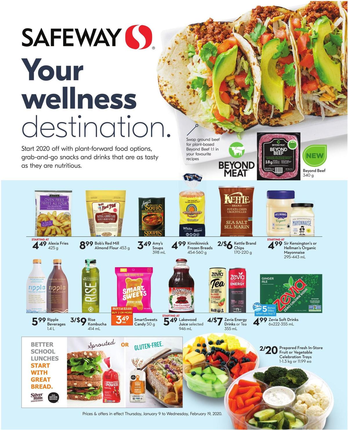 Safeway Flyer from January 9