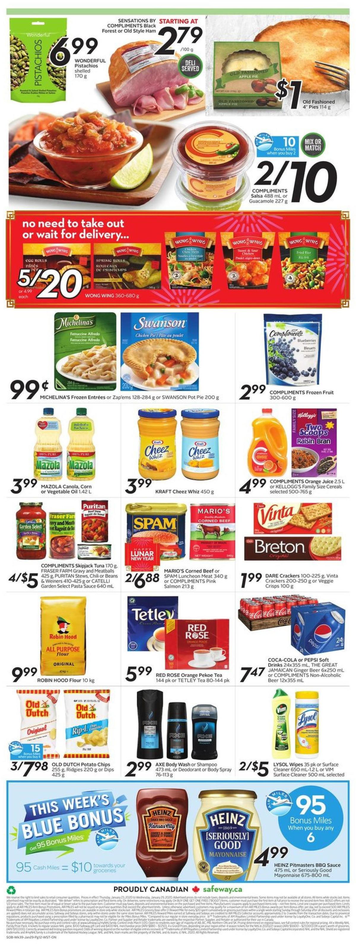 Safeway Flyer from January 23