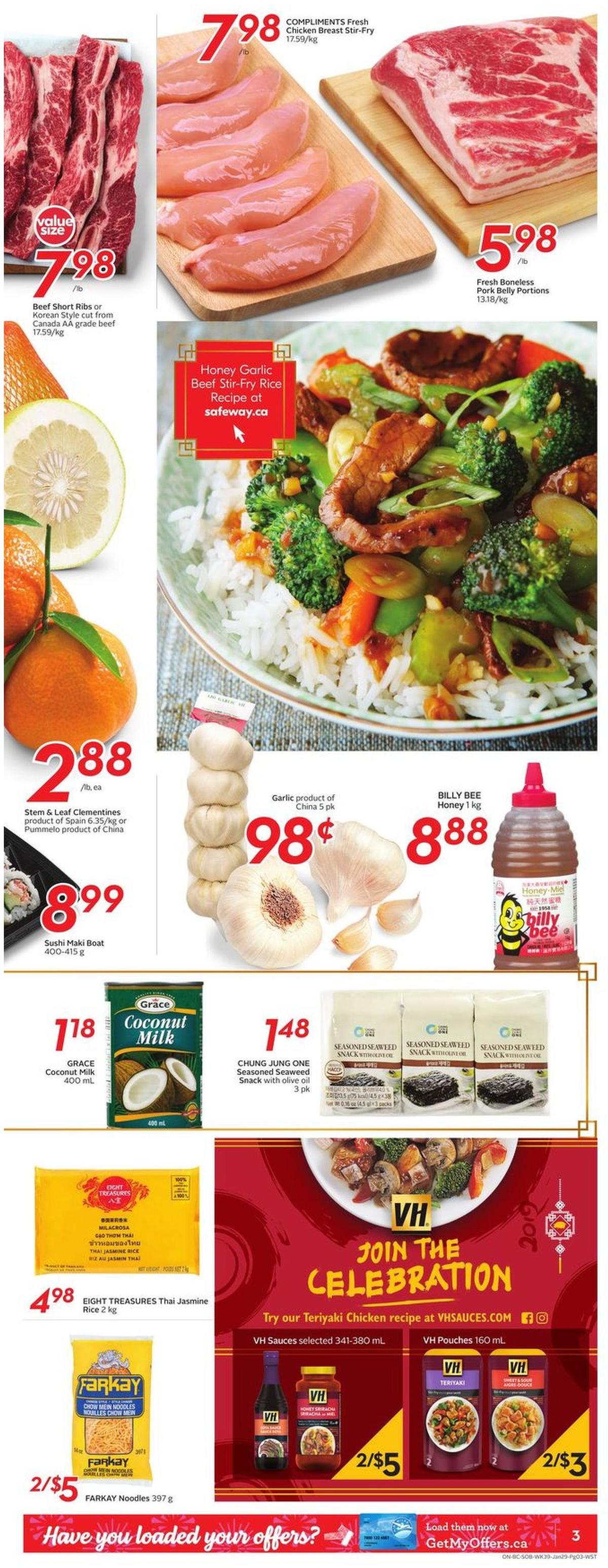 Safeway Flyer from January 23