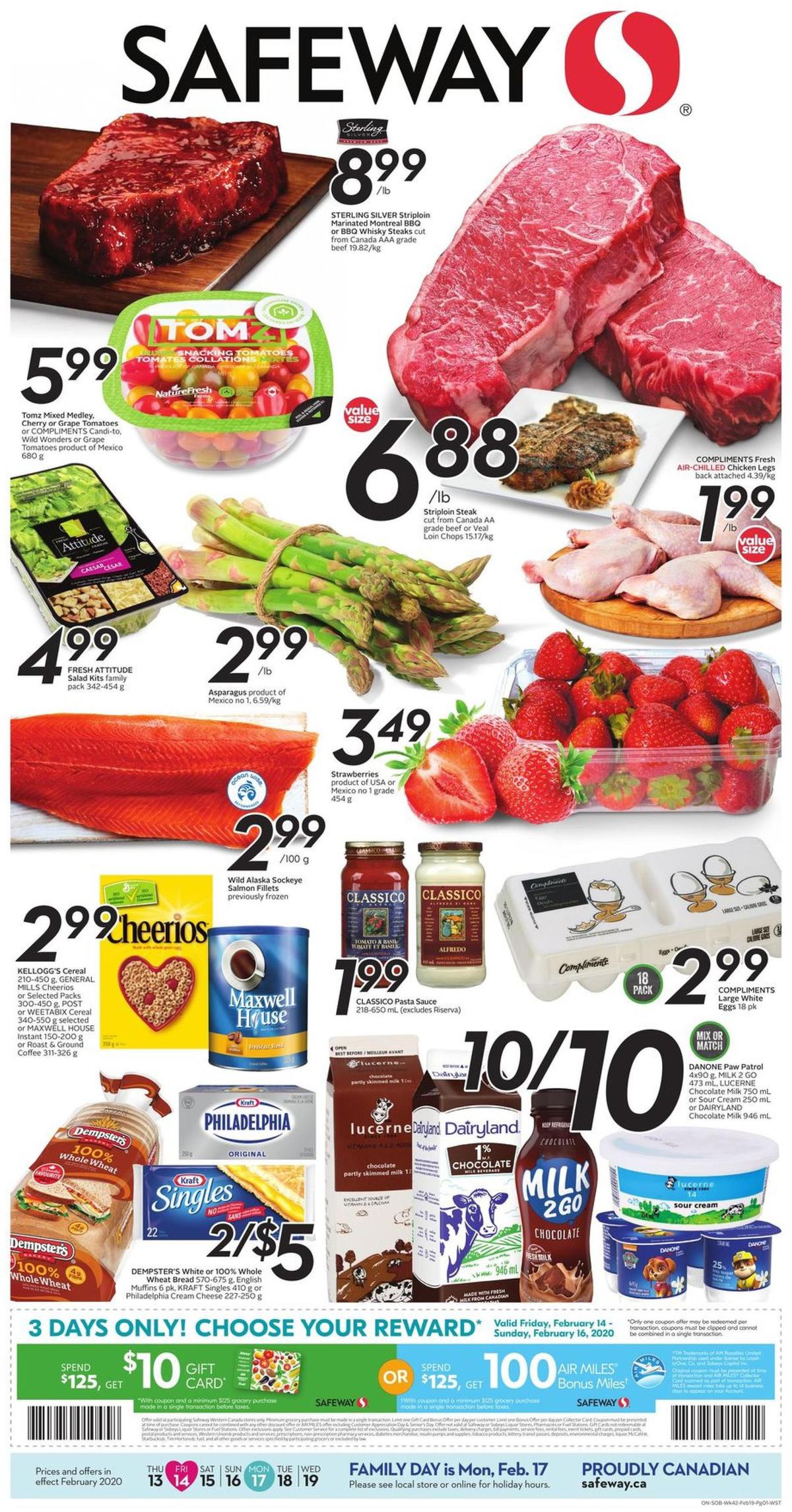 Safeway Flyer from February 13