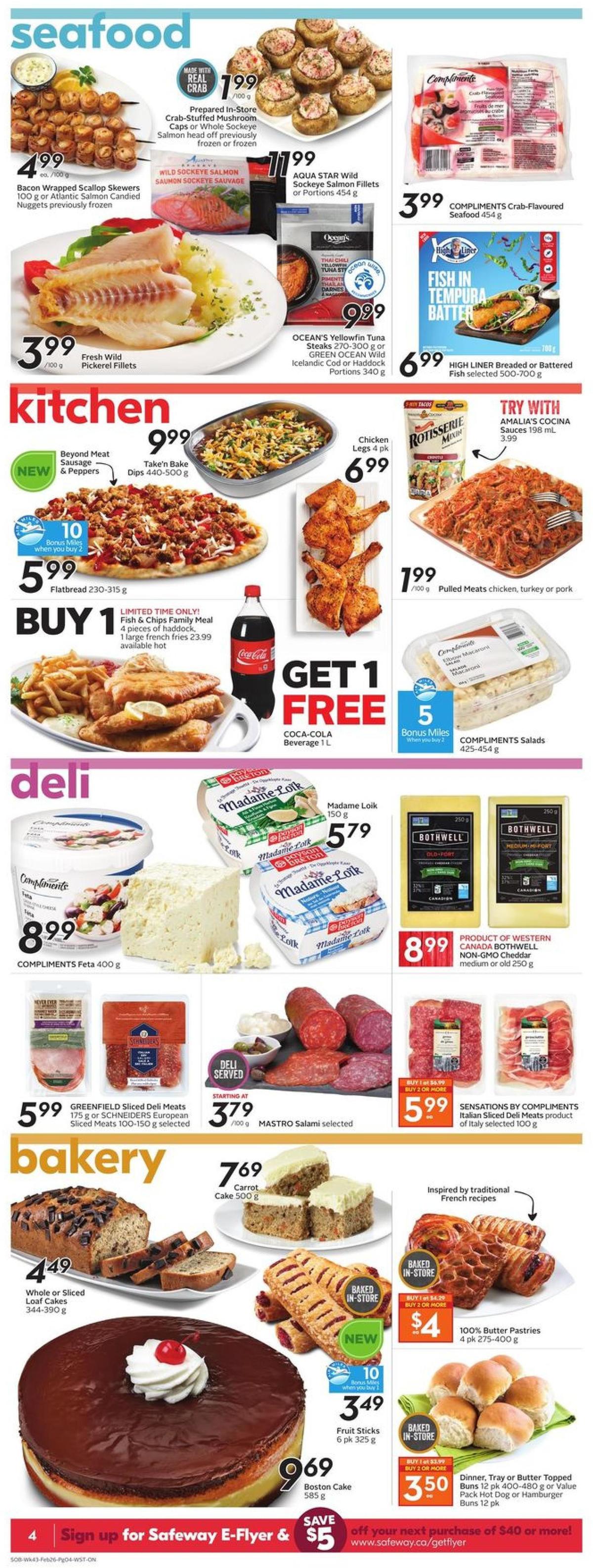 Safeway Flyer from February 20