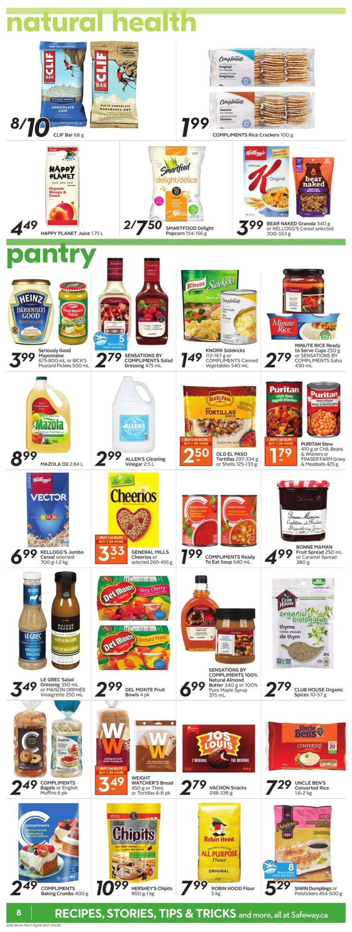 Safeway Flyer from March 5