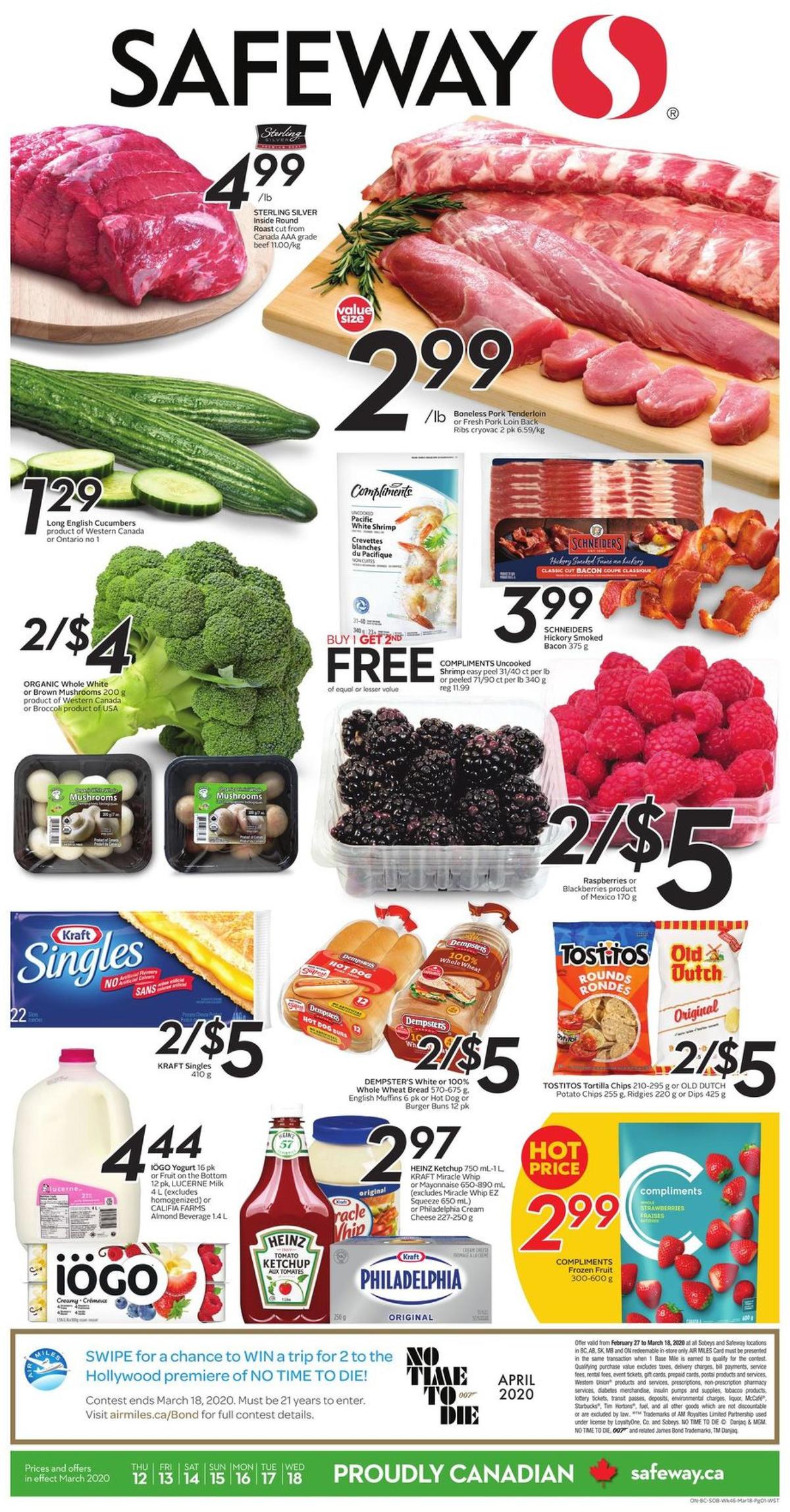Safeway Flyer from March 12