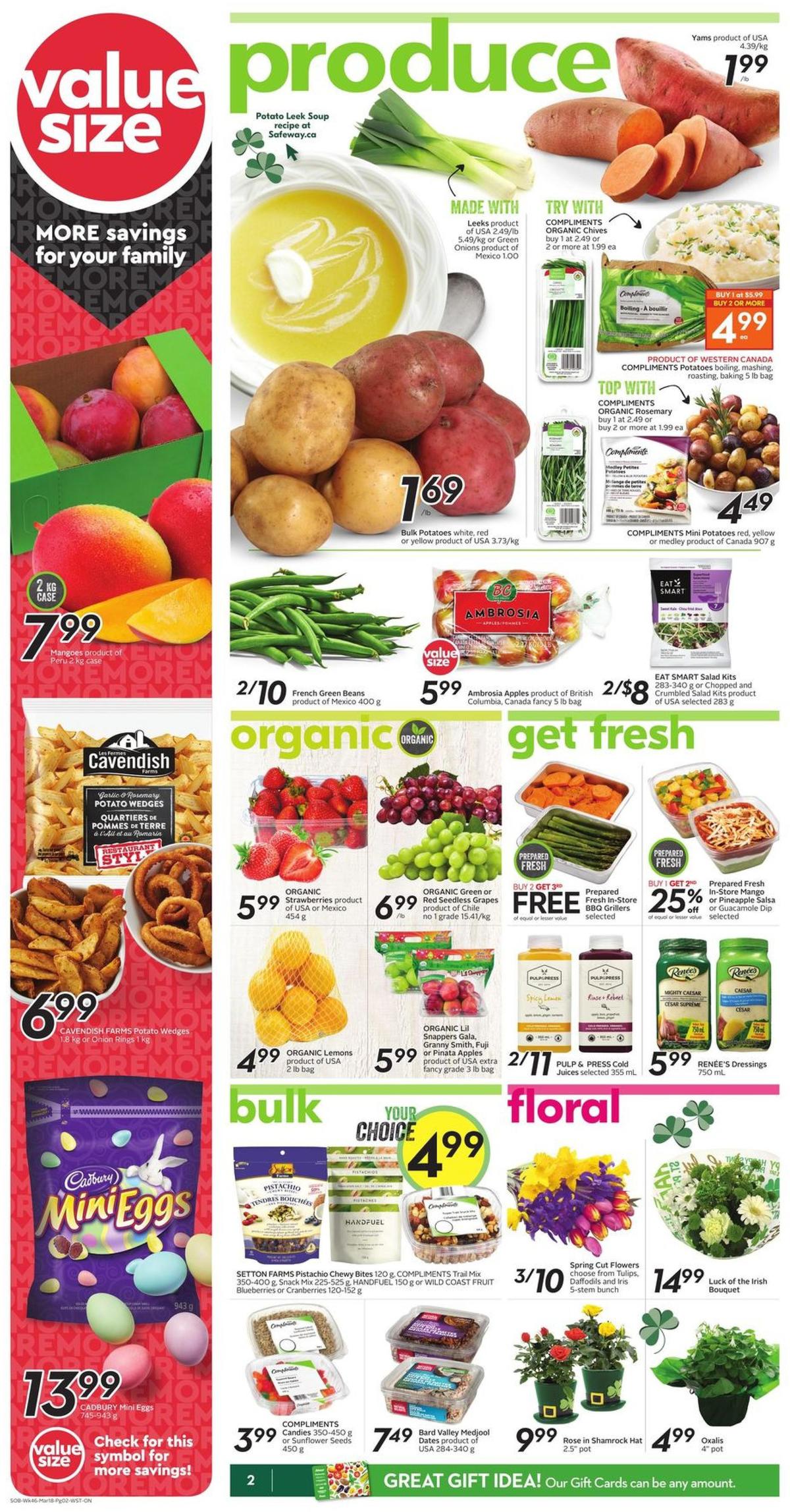 Safeway Flyer from March 12