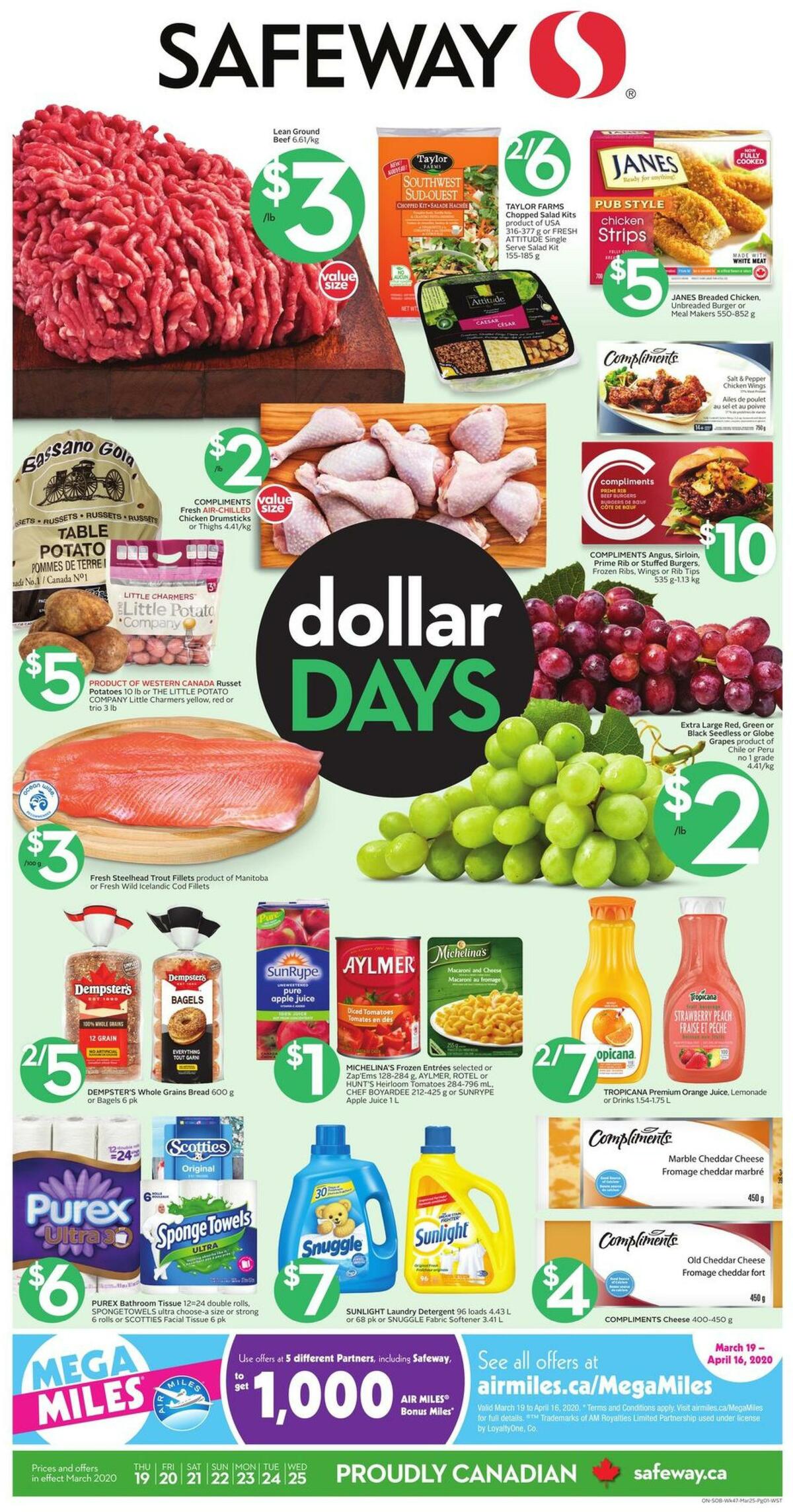 Safeway Flyer from March 19