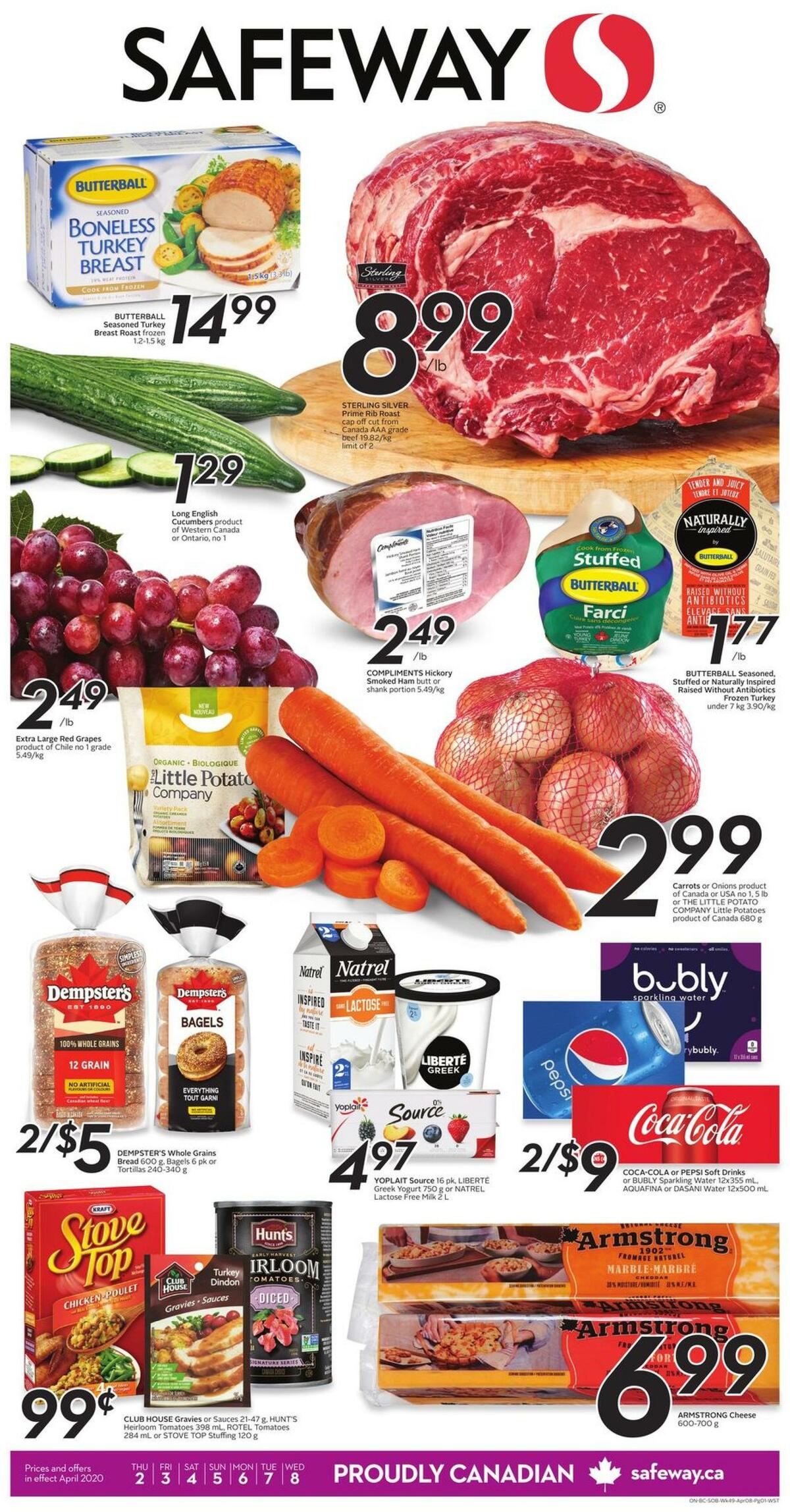 Safeway Flyer from April 2