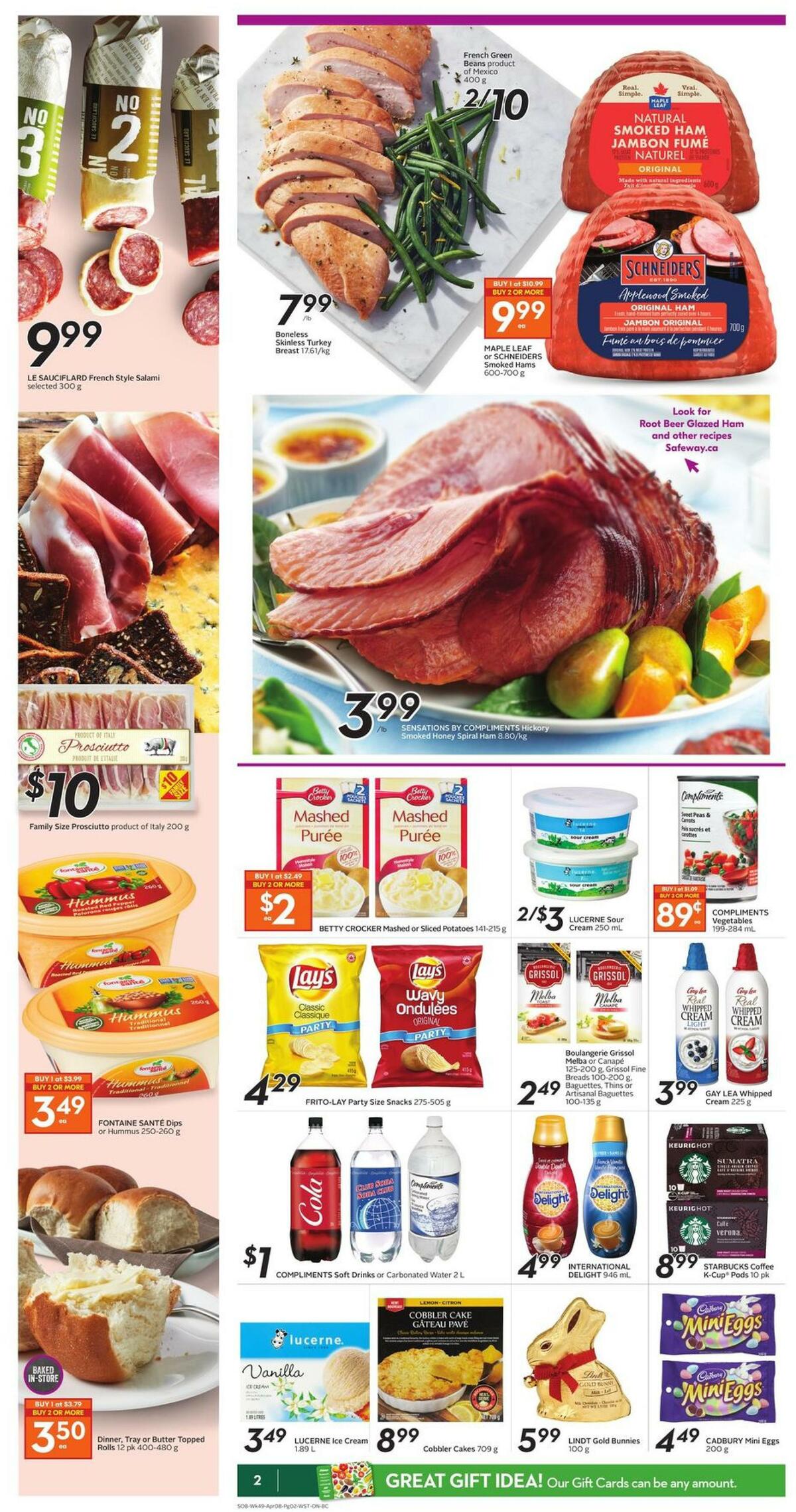 Safeway Flyer from April 2