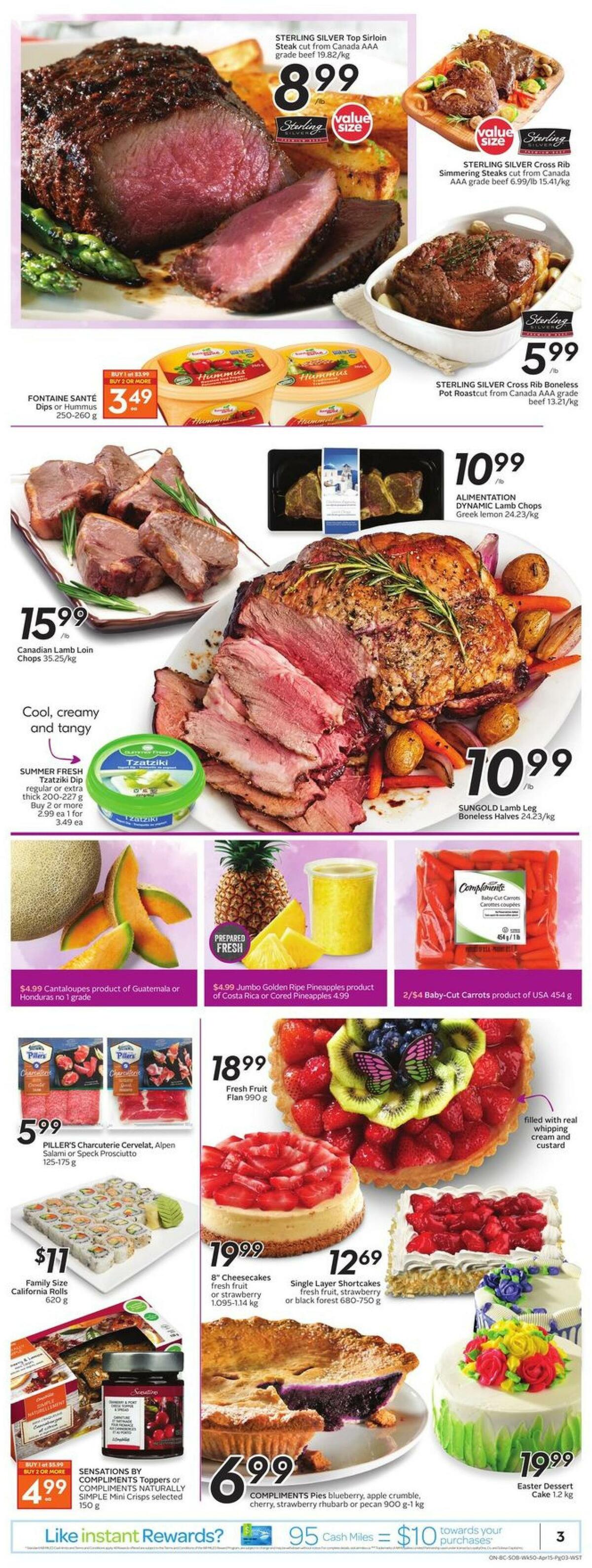 Safeway Flyer from April 9