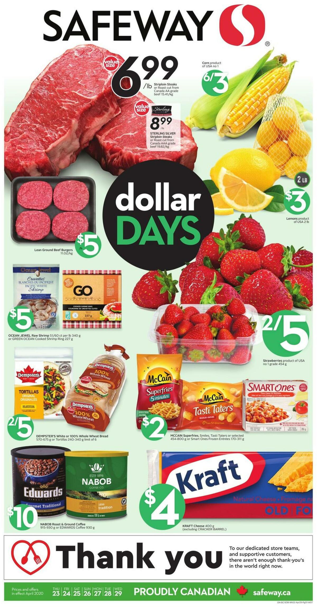Safeway Flyer from April 23