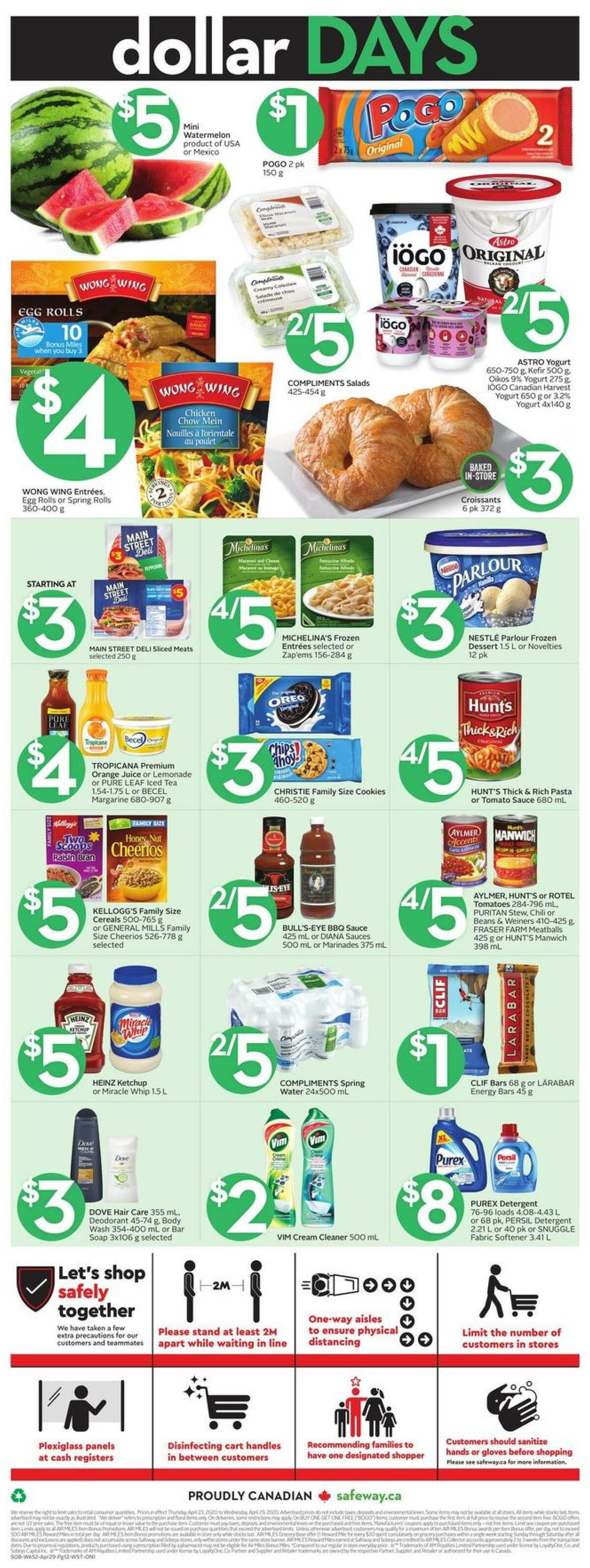 Safeway Flyer from April 23
