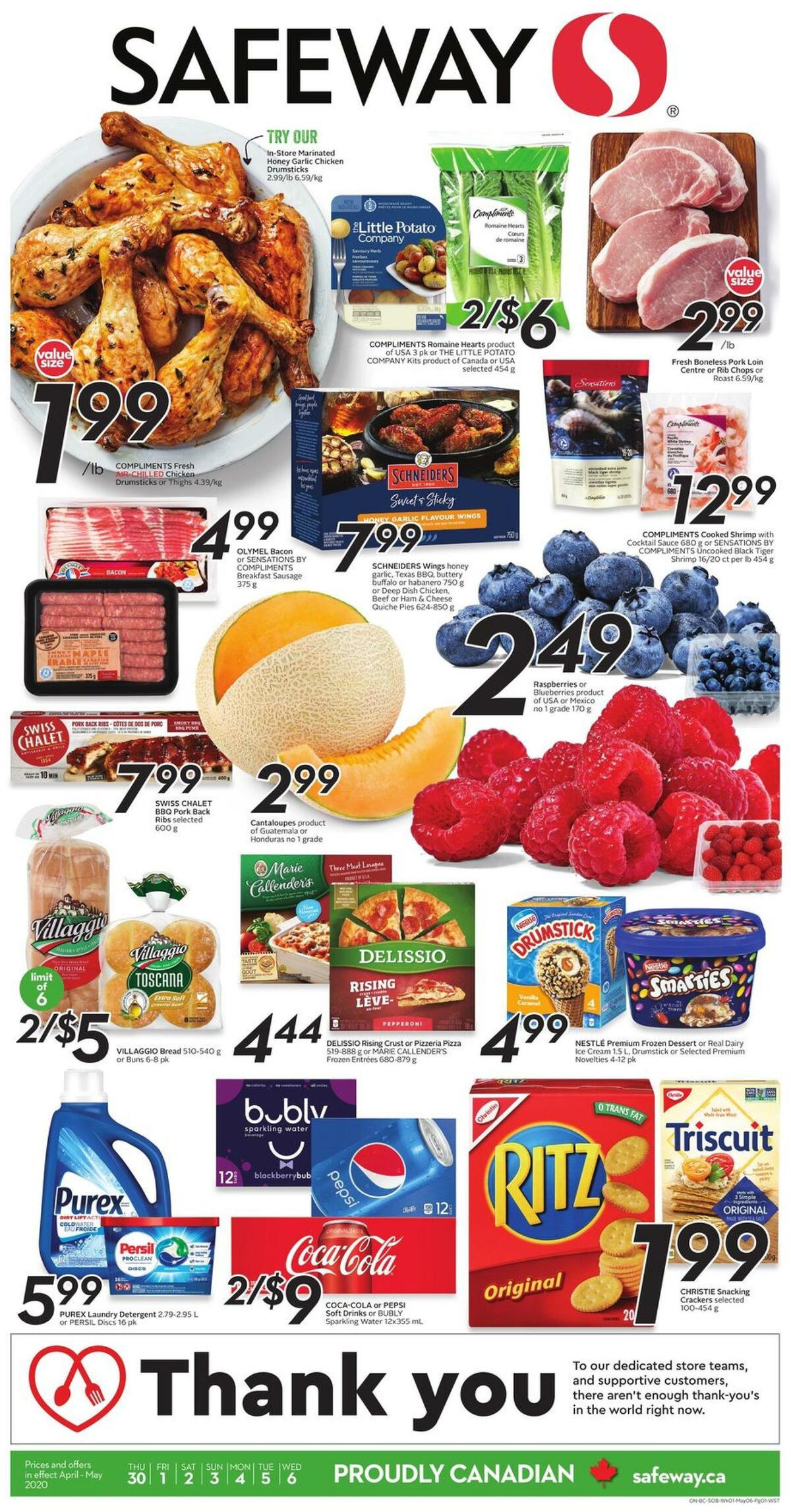 Safeway Flyer from April 30