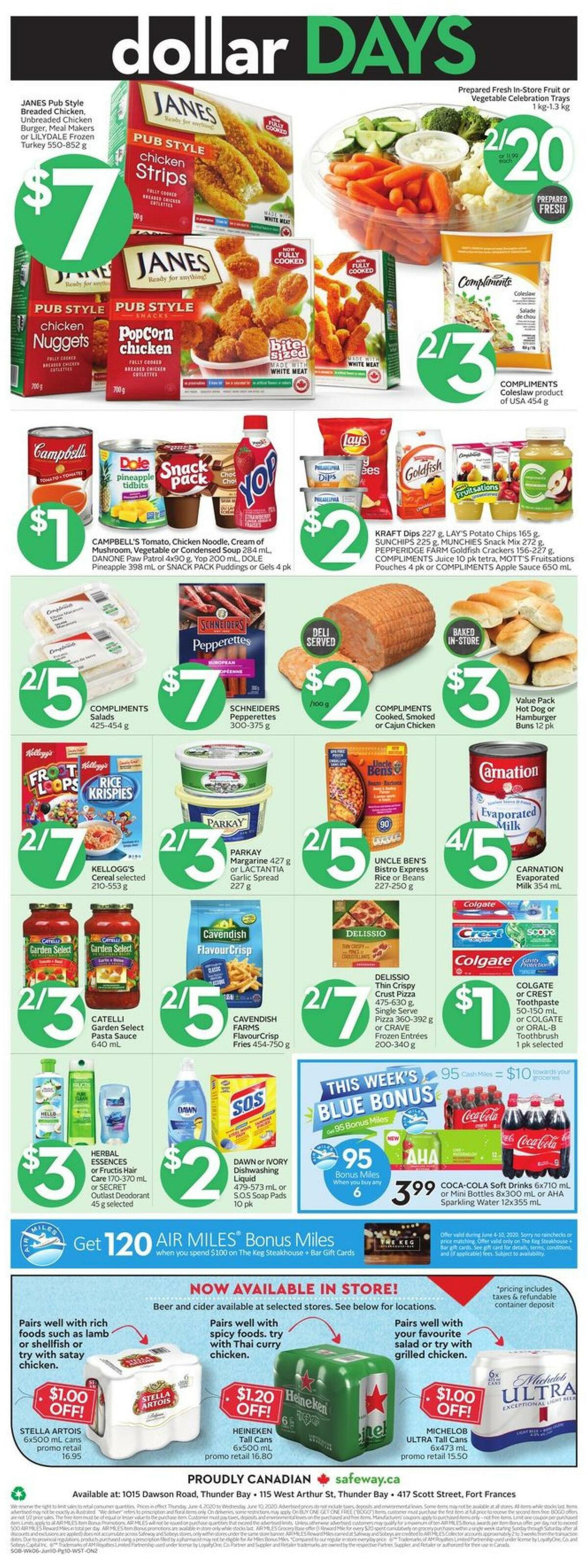 Safeway Flyer from June 4
