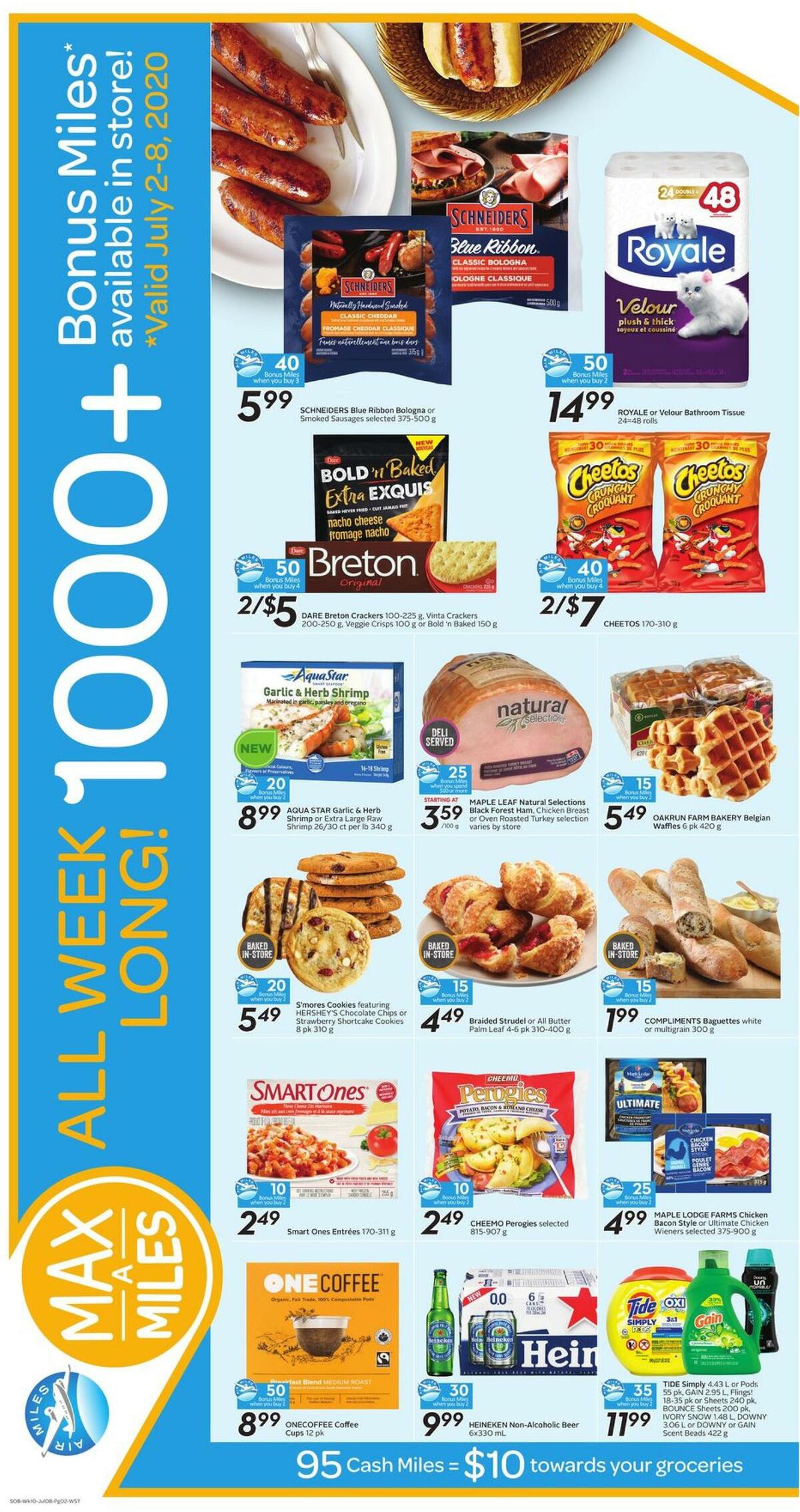 Safeway Flyer from July 2